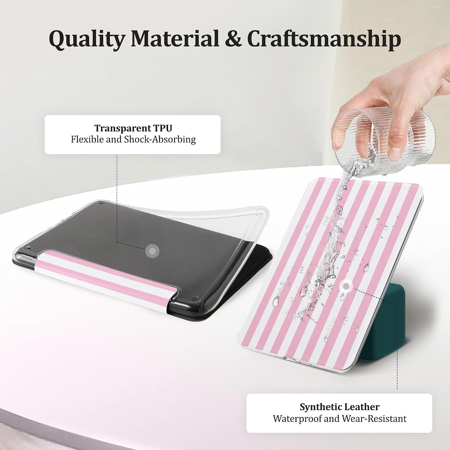 ESTUCHE PARA KINDLE PAPERWHITE 7'' VANE OAK TRANSPARENTE - 4