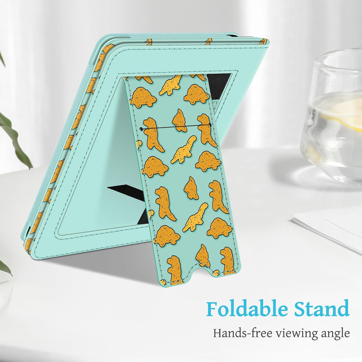 ESTUCHE FINTIE STAND CASE PARA KINDLE 6' 11ª GENERACIÓN 2024/2022 DINO NUGGETS - 4