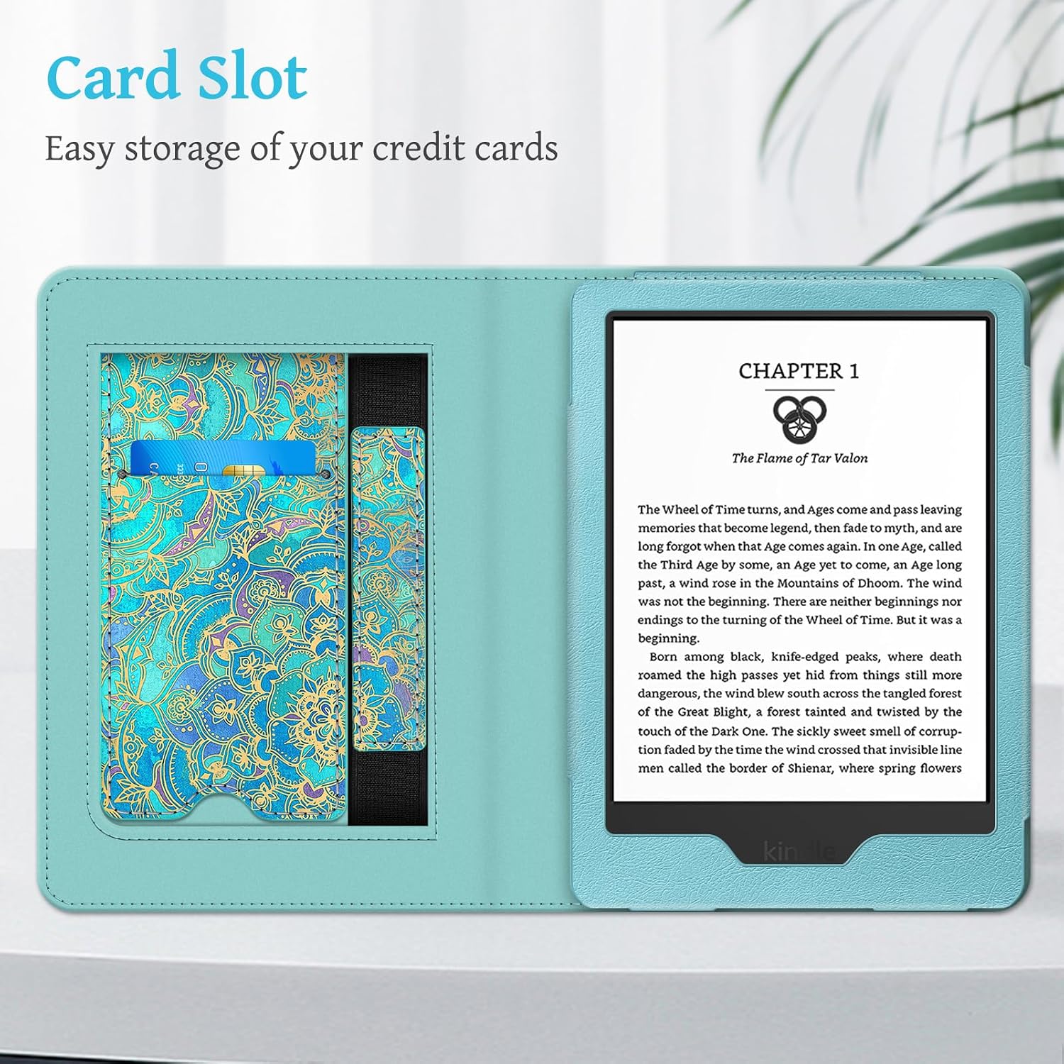 ESTUCHE FINTIE STAND CASE PARA KINDLE 6' 11ª GENERACIÓN 2024/2022 AZUL - 5
