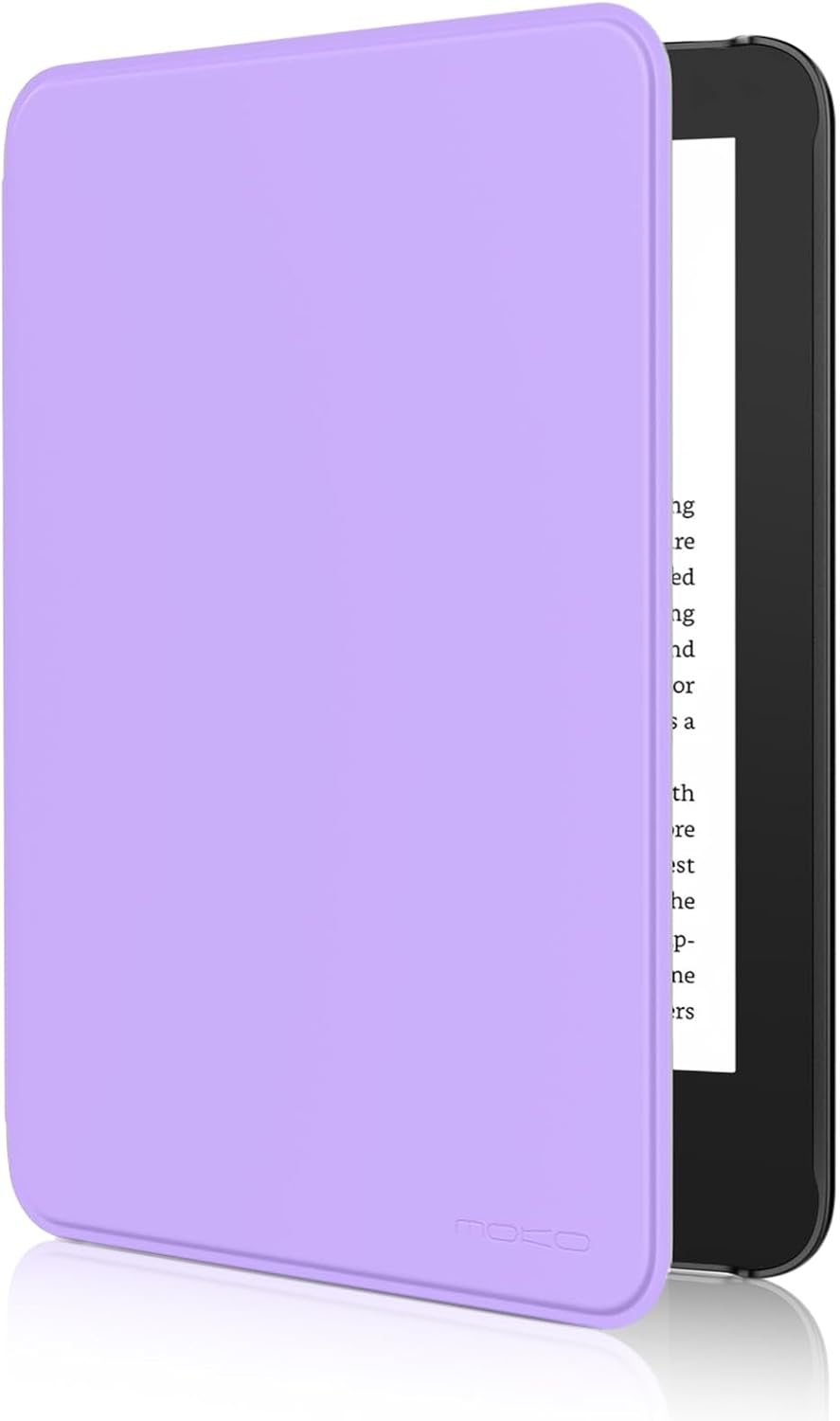 ESTUCHE MOKO PARA AMAZON KINDLE BASIC 6' 11ª GEN 2024/2022 LILA - 1