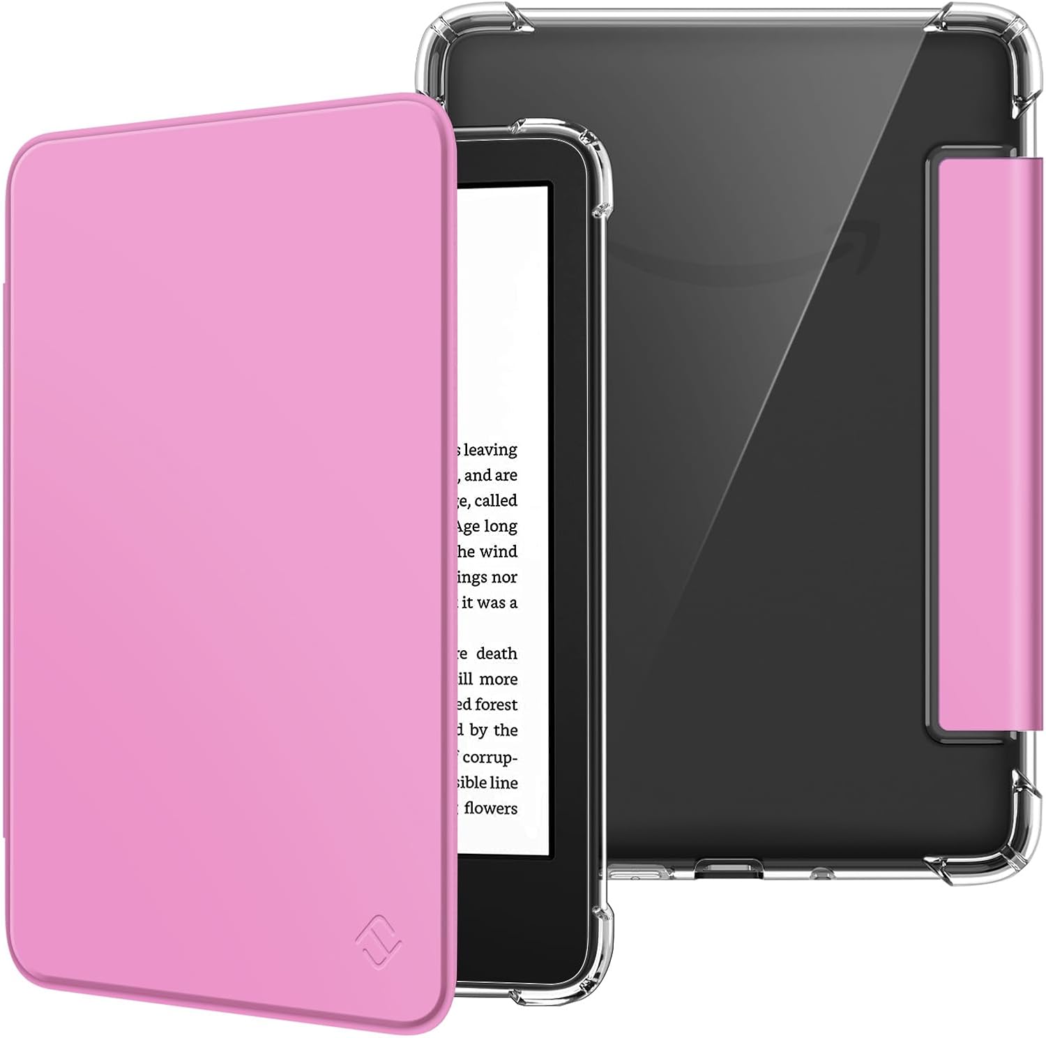 ESTUCHE FINTIE SLIM TPU PARA KINDLE 6' 11ª GENERACIÓN 2024/2022 ROSADO LILA - 1