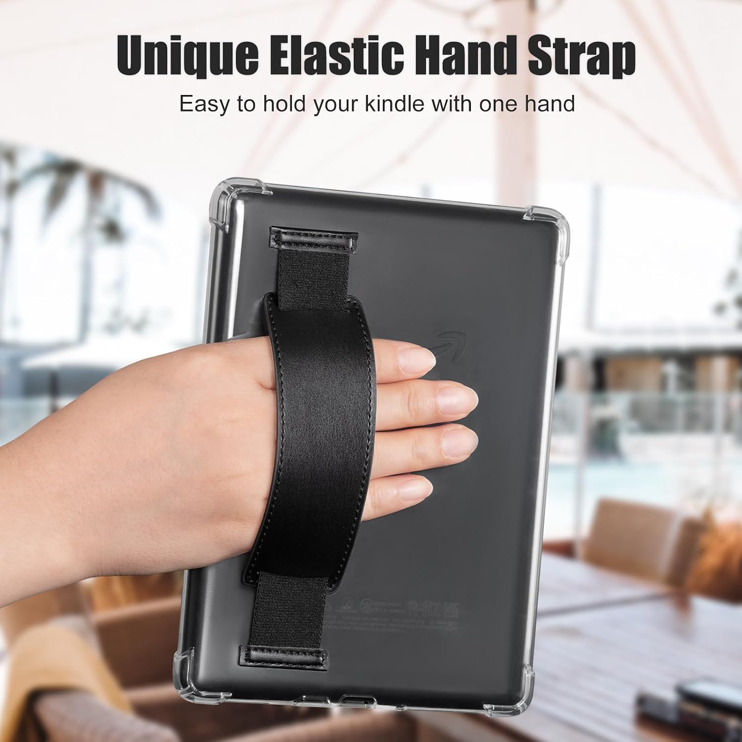 ESTUCHE TRANSPARENTE PARA KINDLE PAPERWHITE 7' 12ª GEN Y KINDLE COLORSOFT IDLEHANDS - 3