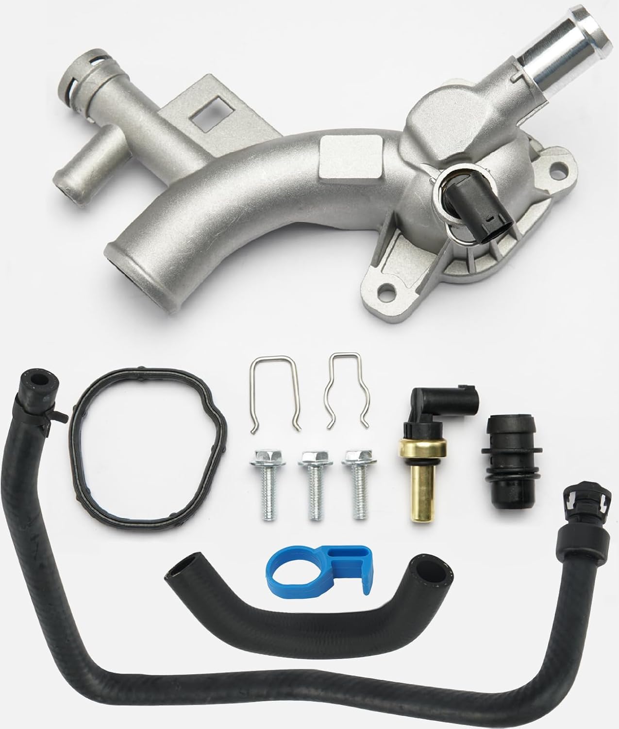 KIT DE SALIDA DE AGUA Y MANGUERAS PARA ENFRIAMIENTO DE MOTOR FRONEZER PARA CHEVY CRUZE SONIC TRAX Y BUICK ENCORE 1.4L - 1