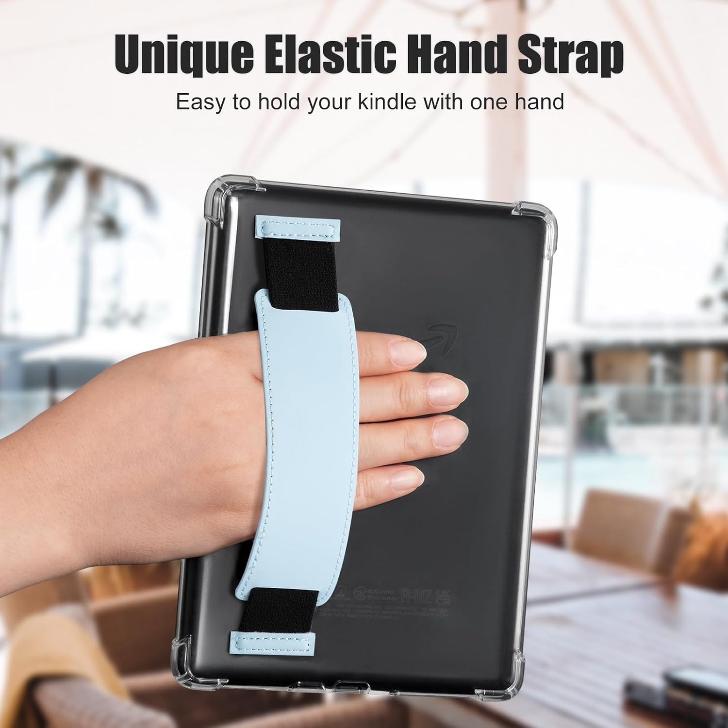 ESTUCHE TRANSPARENTE IDLEHANDS PARA KINDLE 6 PULGADAS 2024 Y 2022 - 3