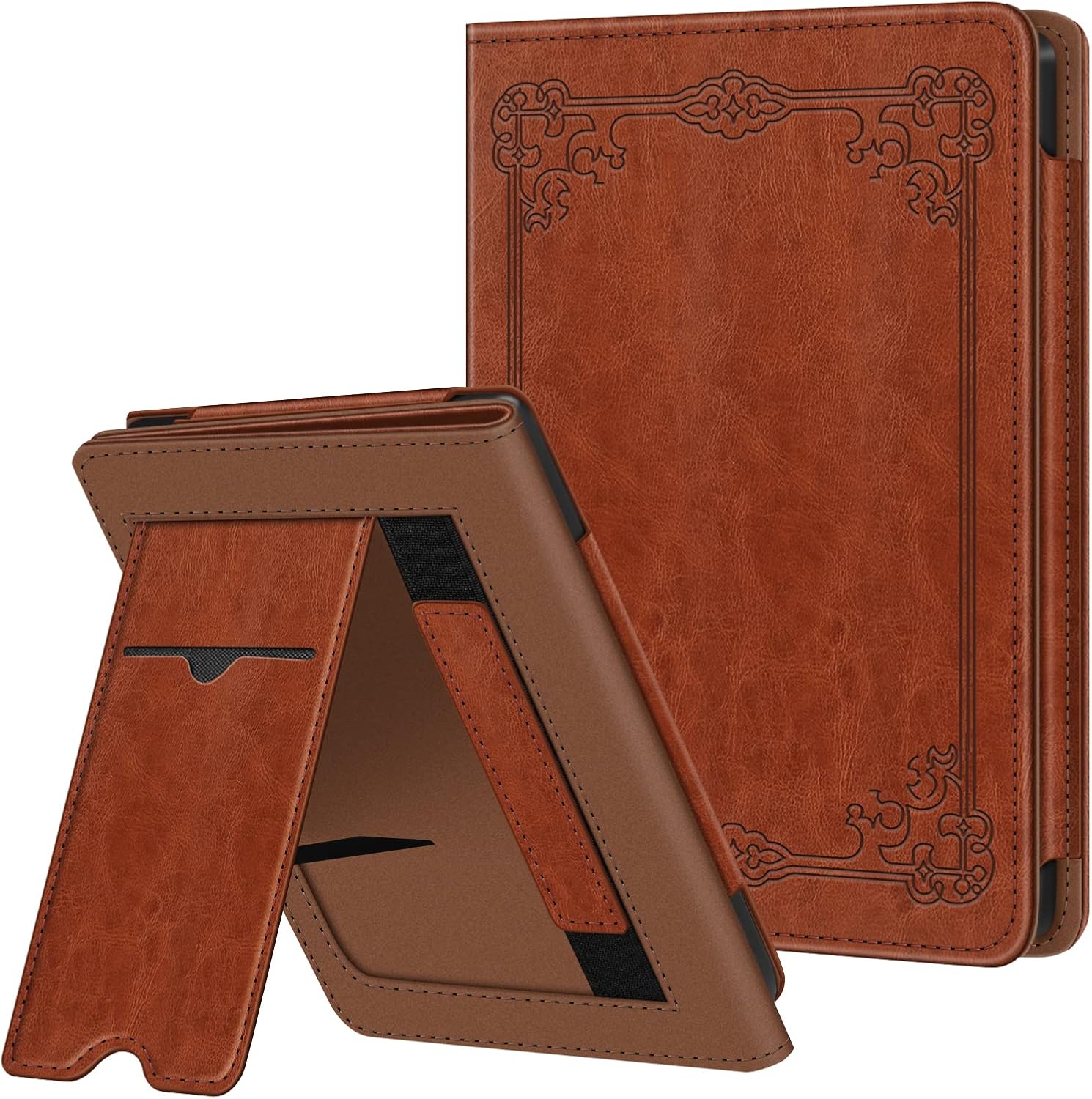 ESTUCHE FINTIE PARA KOBO CLARA 6' BROWN - 1