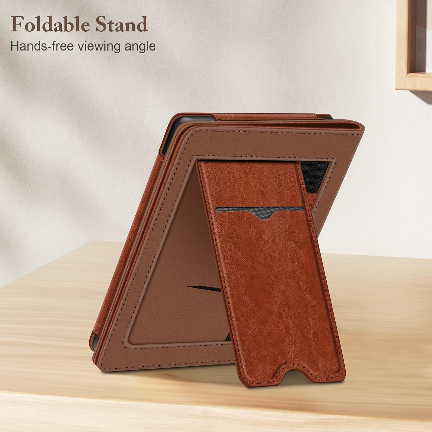 ESTUCHE FINTIE PARA KOBO CLARA 6' BROWN - 3