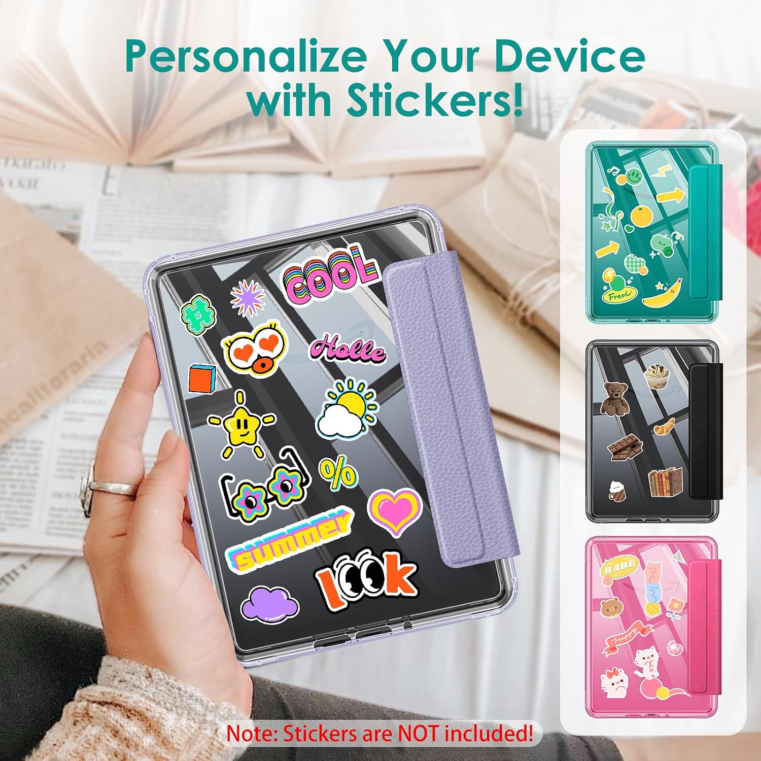 ESTUCHE FINTIE DESMONTABLE PARA KINDLE PAPERWHITE 12ª GEN 2024 Y KINDLE COLORSOFT - 5