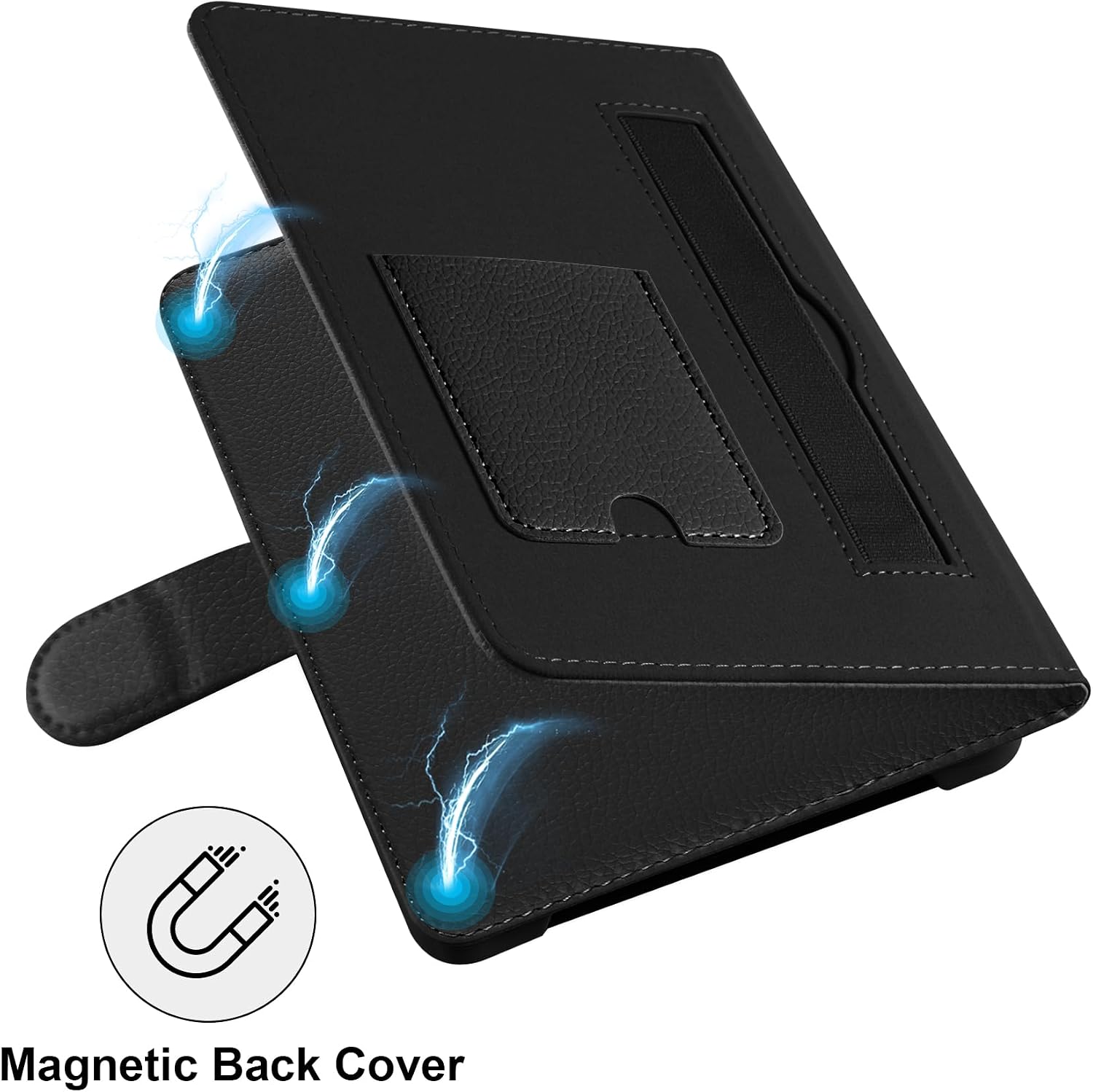 ESTUCHE UNIVERSAL PARA EREADER 6 PULGADAS HOYIXI CON RANURA PARA TARJETAS NEGRO - 5