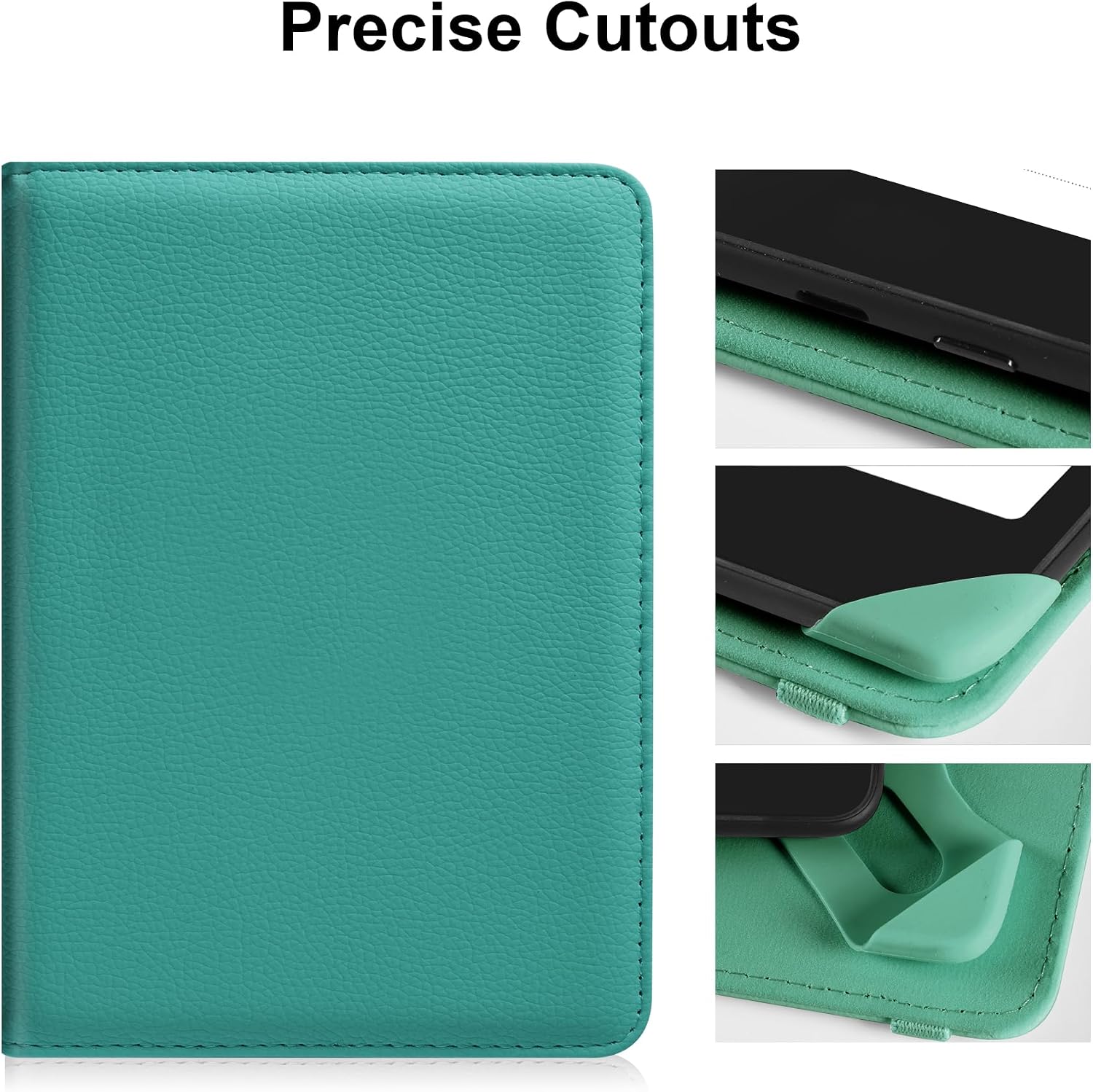 ESTUCHE UNIVERSAL PARA EREADER 6 PULGADAS HOYIXI VERDE - 4