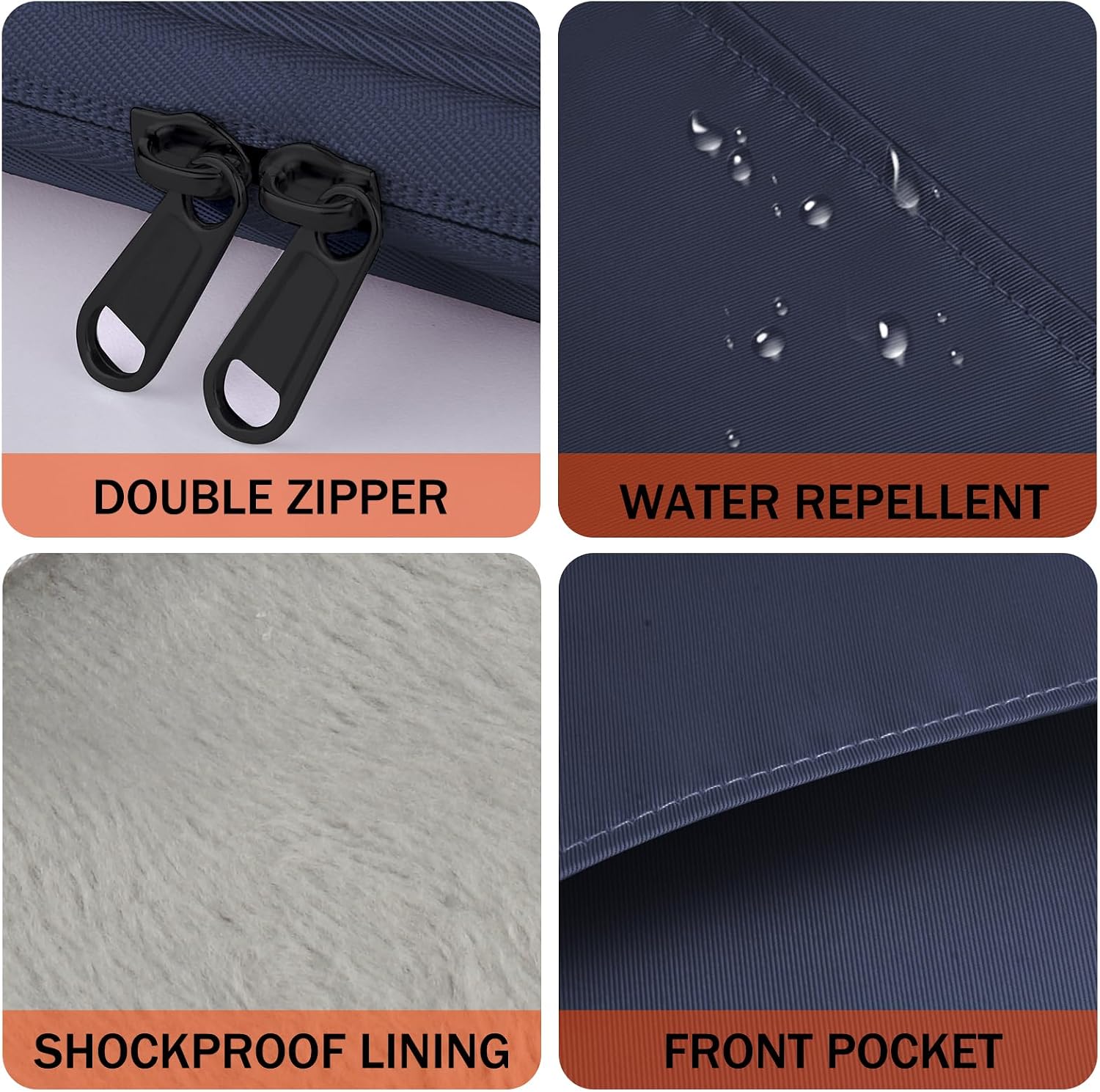 ESTUCHE UNIVERSAL HOYIXI PARA KINDLE Y EREADERS 6-6.8 PULGADAS AZUL - 5