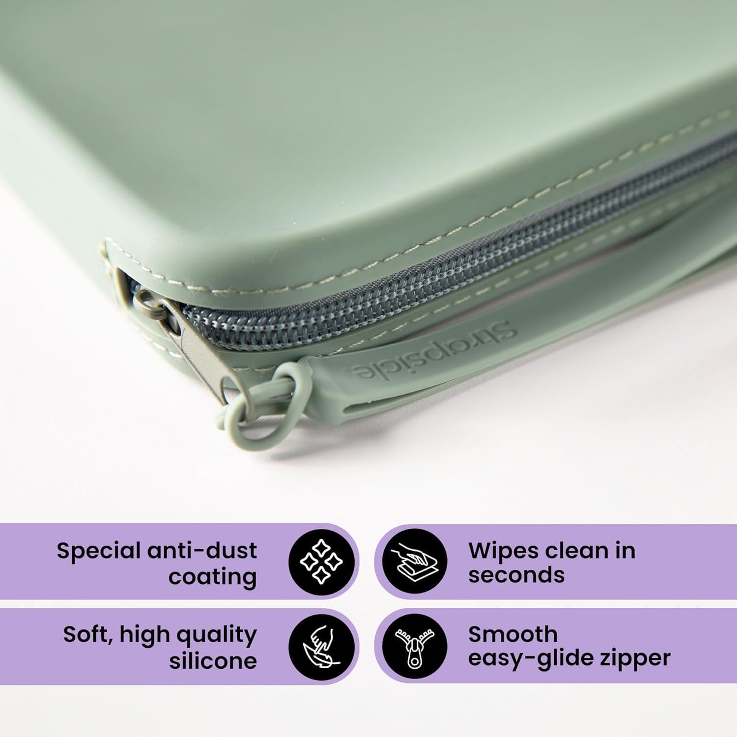 ESTUCHE STRAPSICLE SILICONE CLUTCH BONDI BLUE PARA E-READER - 5