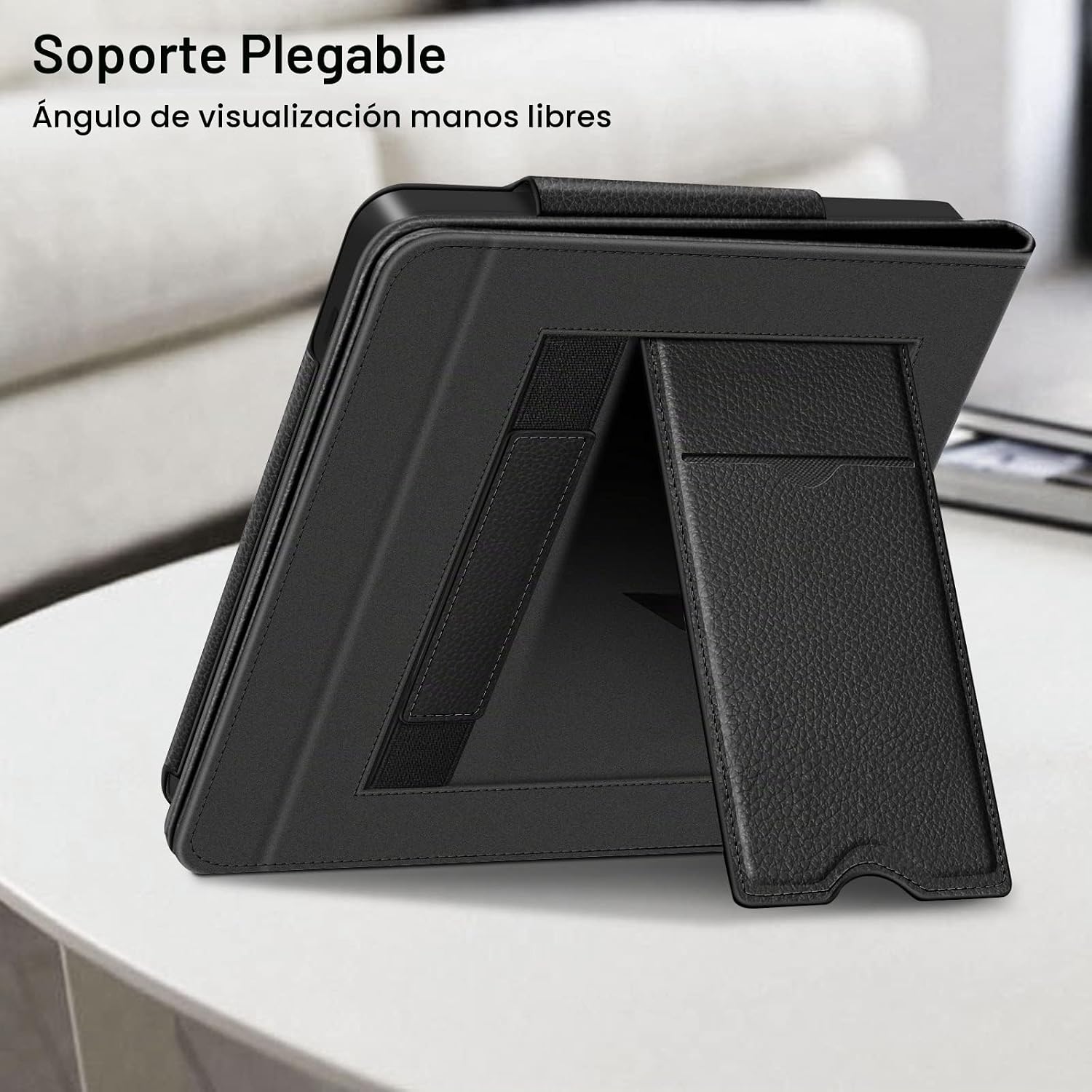 ESTUCHE FINTIE PARA KOBO LIBRA COLOUR 7' Y KOBO LIBRA 2 NEGRO - 5