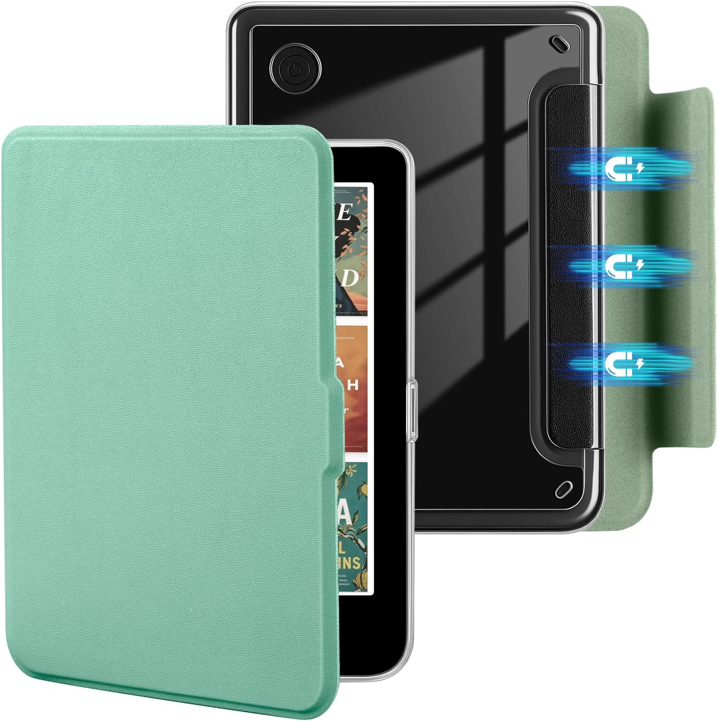ESTUCHE E NET-CASE PARA KOBO CLARA COLOUR 6' 2024 VERDE PASTO - 1