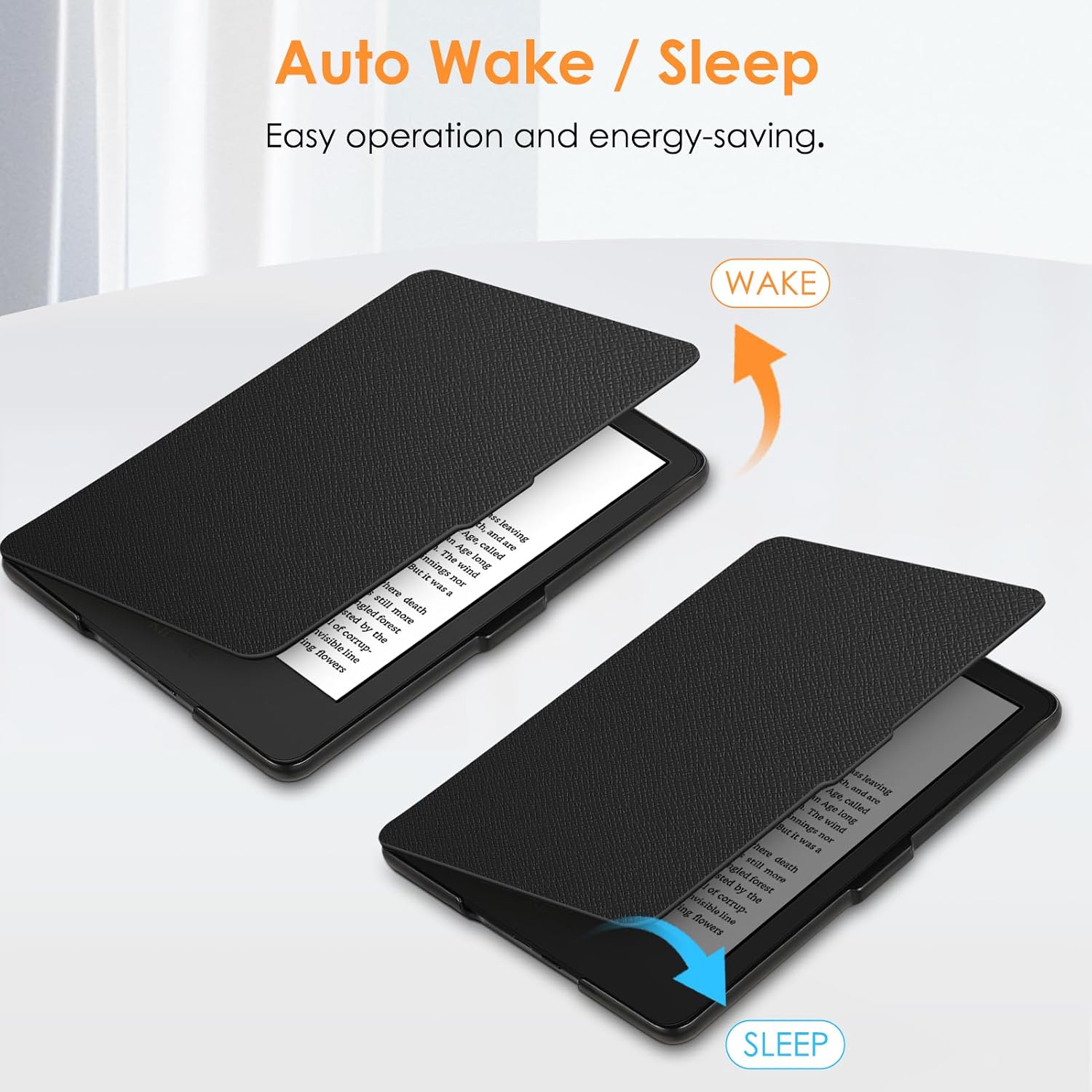 ESTUCHE FINTIE SLIMSHELL PARA KINDLE 6' 11ª GENERACIÓN 2024/2022 NEGRO - 3