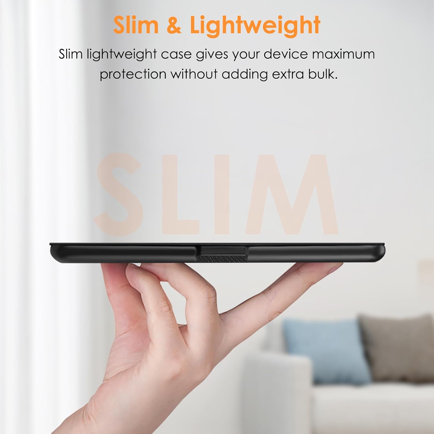 ESTUCHE FINTIE SLIMSHELL PARA KINDLE 6' 11ª GENERACIÓN 2024/2022 NEGRO - 5