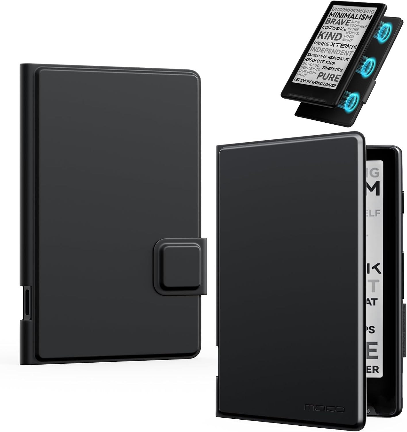 ESTUCHE MOKO PARA LECTOR XTEINK X4 4.3 PULGADAS NEGRO - 1