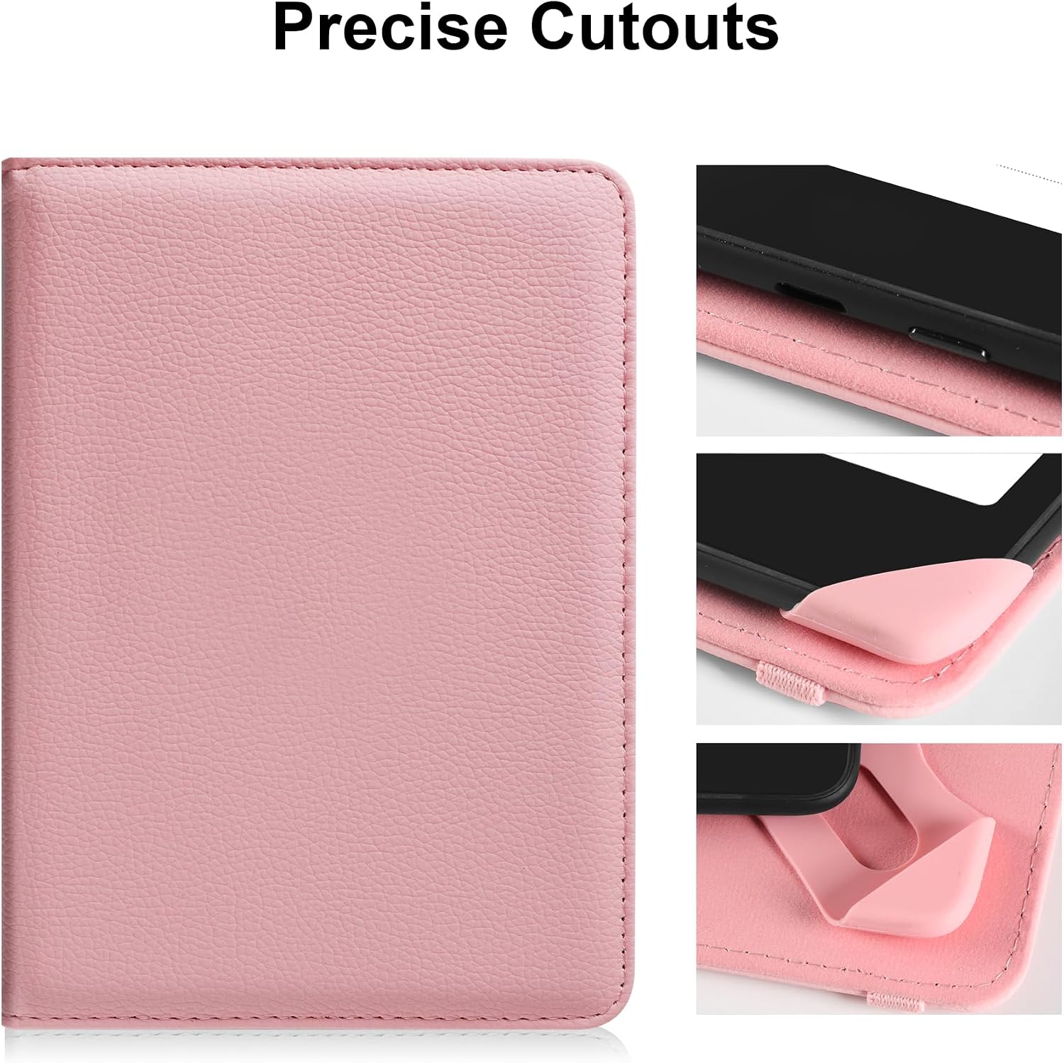 ESTUCHE UNIVERSAL PARA EREADER 6 PULGADAS HOYIXI ROSA - 5