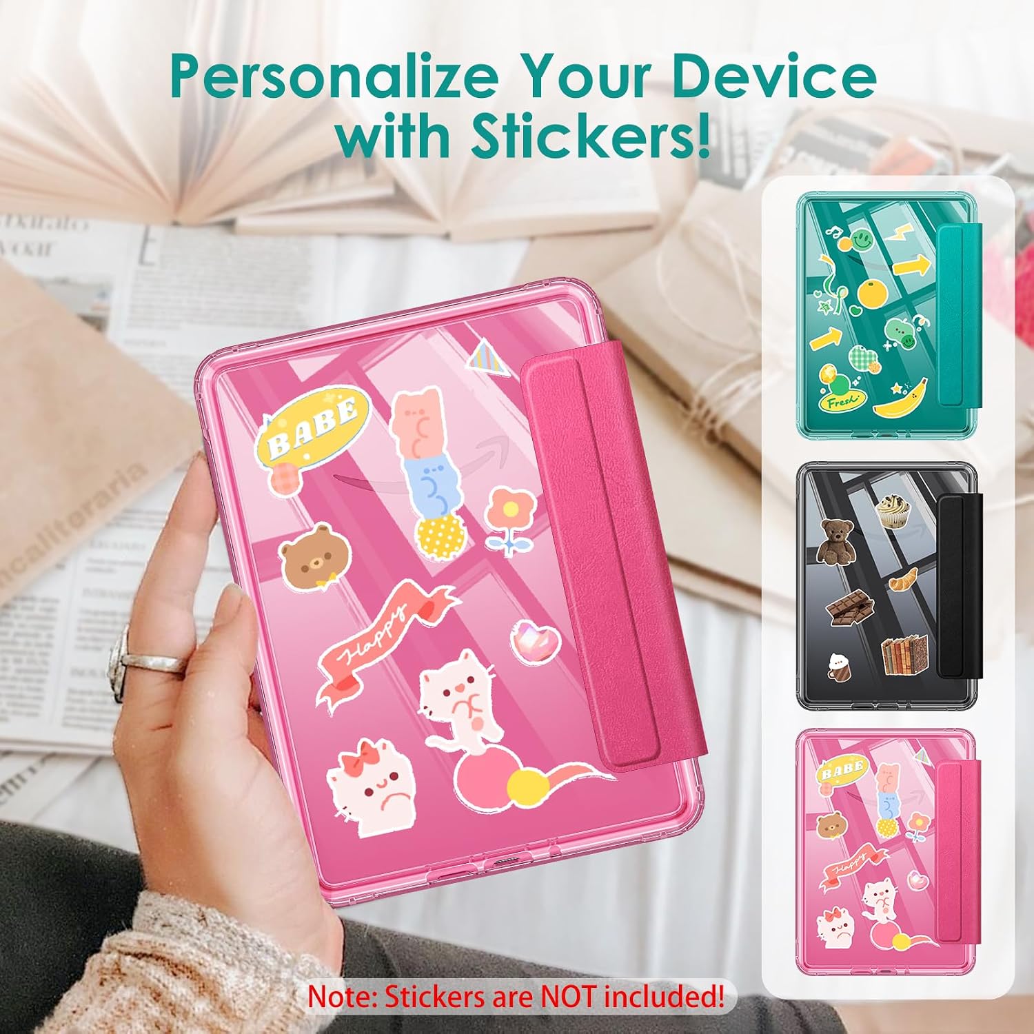 ESTUCHE FINTIE DESMONTABLE PARA KINDLE PAPERWHITE 12ª GEN 2024 Y KINDLE COLORSOFT - 5