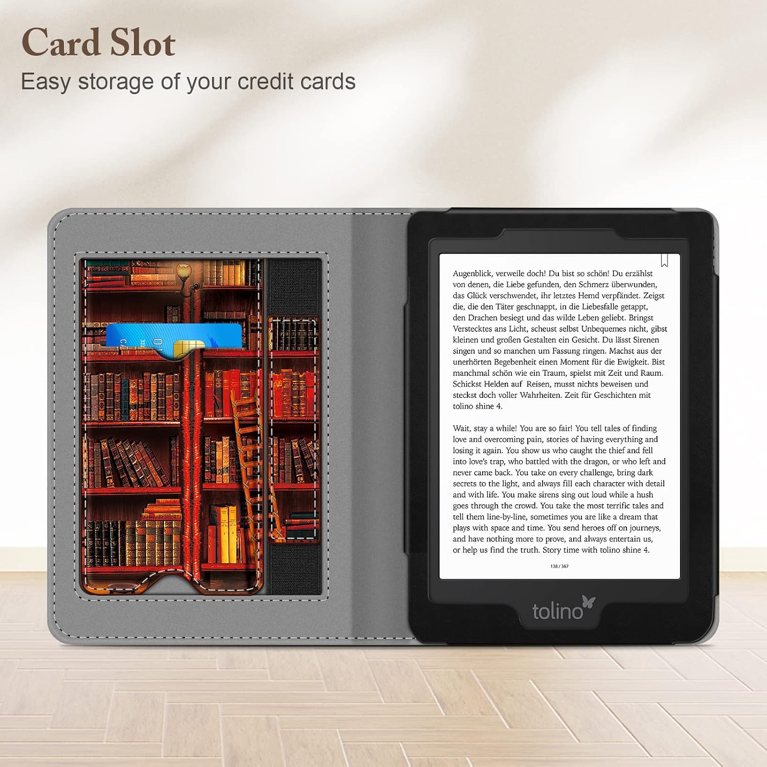 ESTUCHE FINTIE STAND PARA KOBO CLARA COLOUR/KOBO CLARA BW/2E 6 PULGADAS - 4