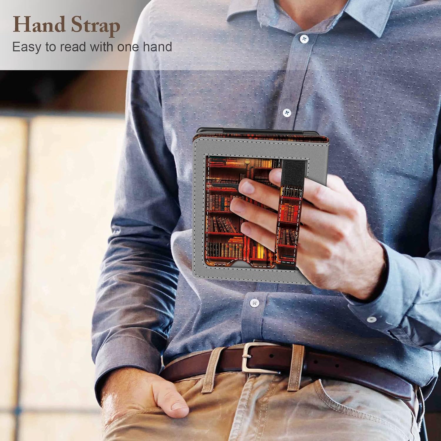 ESTUCHE FINTIE STAND PARA KOBO CLARA COLOUR/KOBO CLARA BW/2E 6 PULGADAS - 5