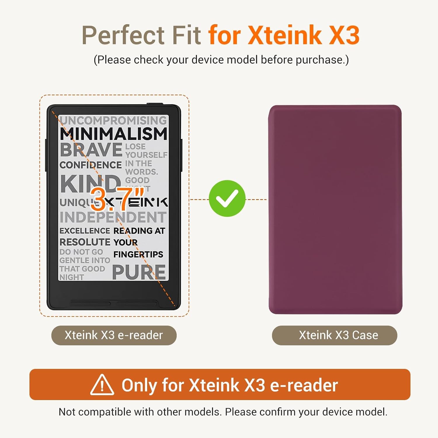 ESTUCHE COBAK MAGNETIC PARA XTEINK X4 COLOR UVA - 2