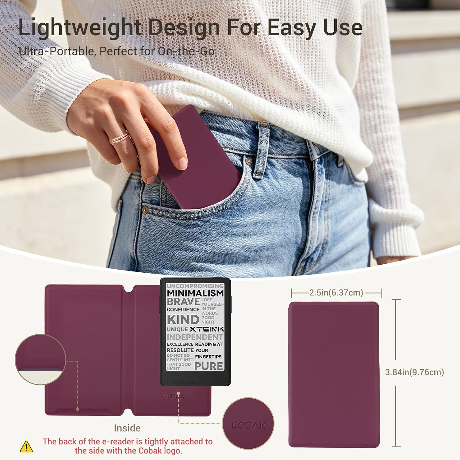 ESTUCHE COBAK MAGNETIC PARA XTEINK X4 COLOR UVA - 3