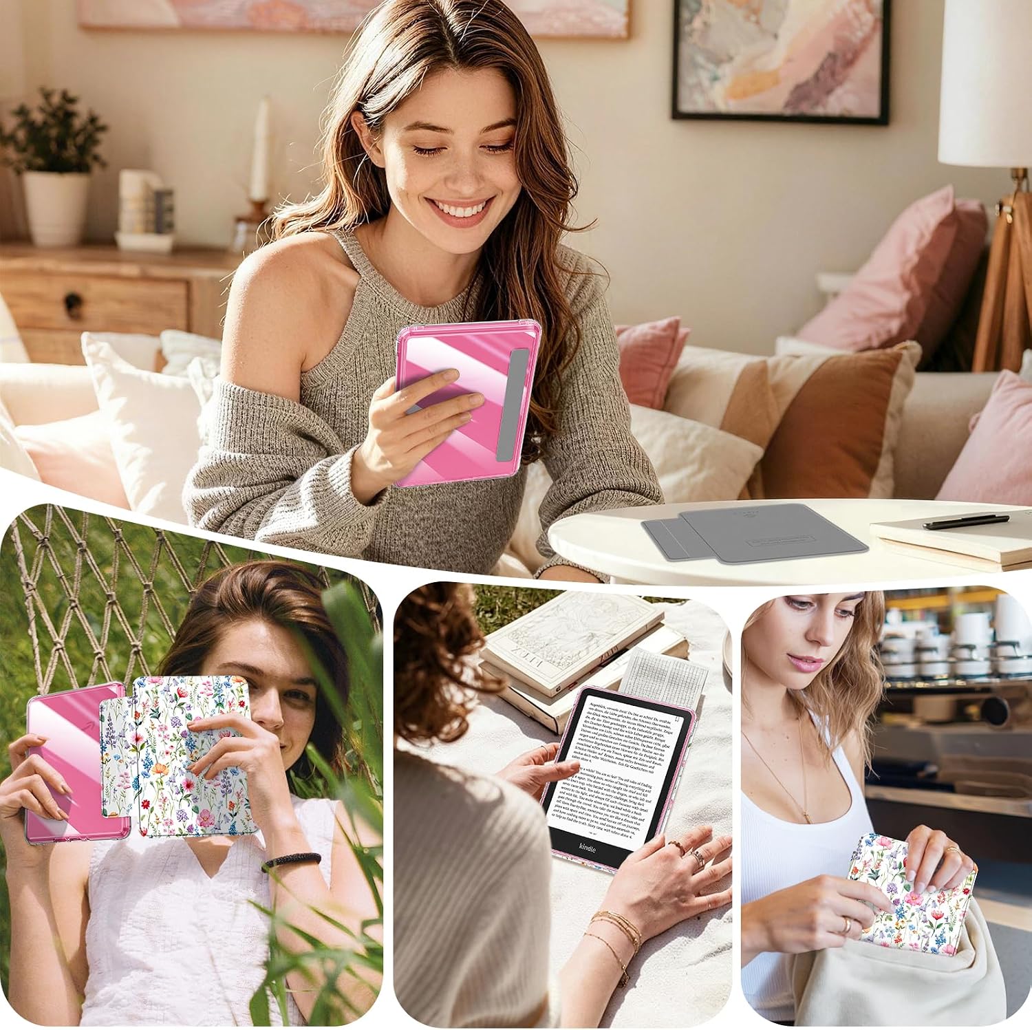 ESTUCHE FINTIE DESMONTABLE PARA KINDLE PAPERWHITE 12ª GEN 2024 Y KINDLE COLORSOFT - 4