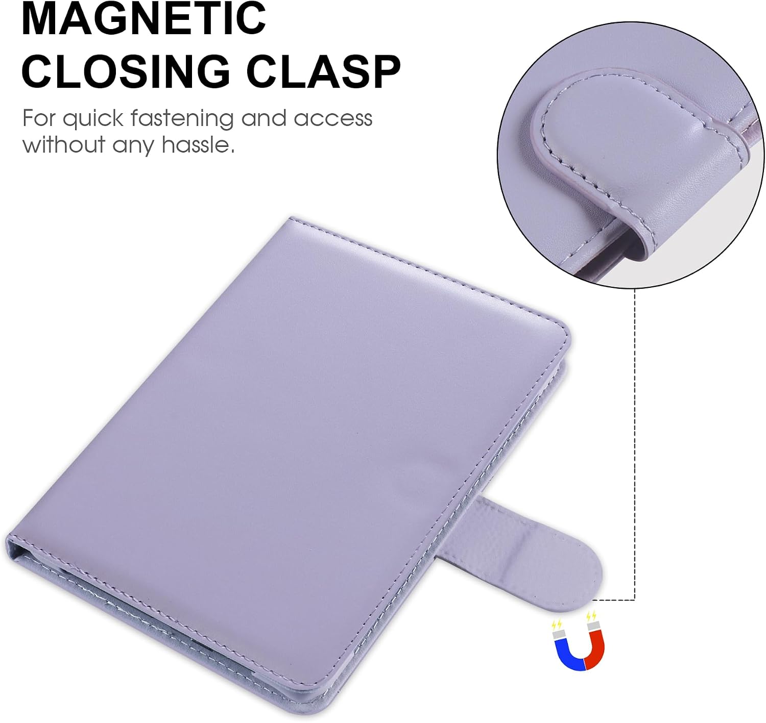 ESTUCHE UNIVERSAL PARA EREADER 6 PULGADAS HOYIXI CON RANURA PARA TARJETAS PÚRPURA - 4