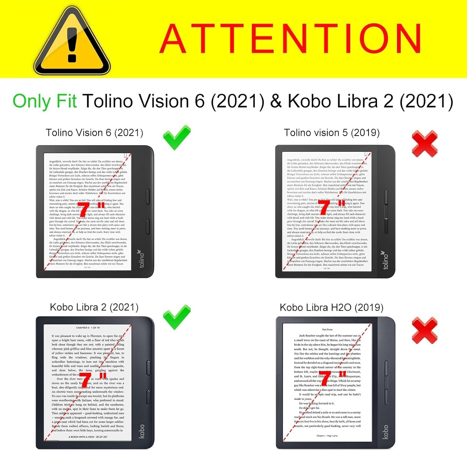 ESTUCHE FINTIE STAND PARA KOBO LIBRA COLOUR 7' Y KOBO LIBRA 2 - 2