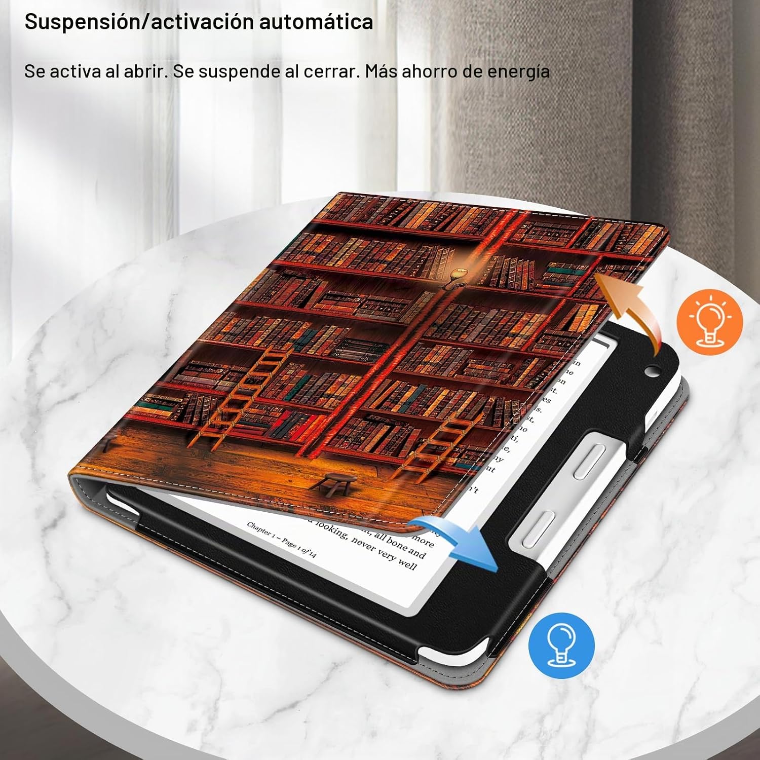 ESTUCHE FINTIE STAND PARA KOBO LIBRA COLOUR 7' Y KOBO LIBRA 2 - 3