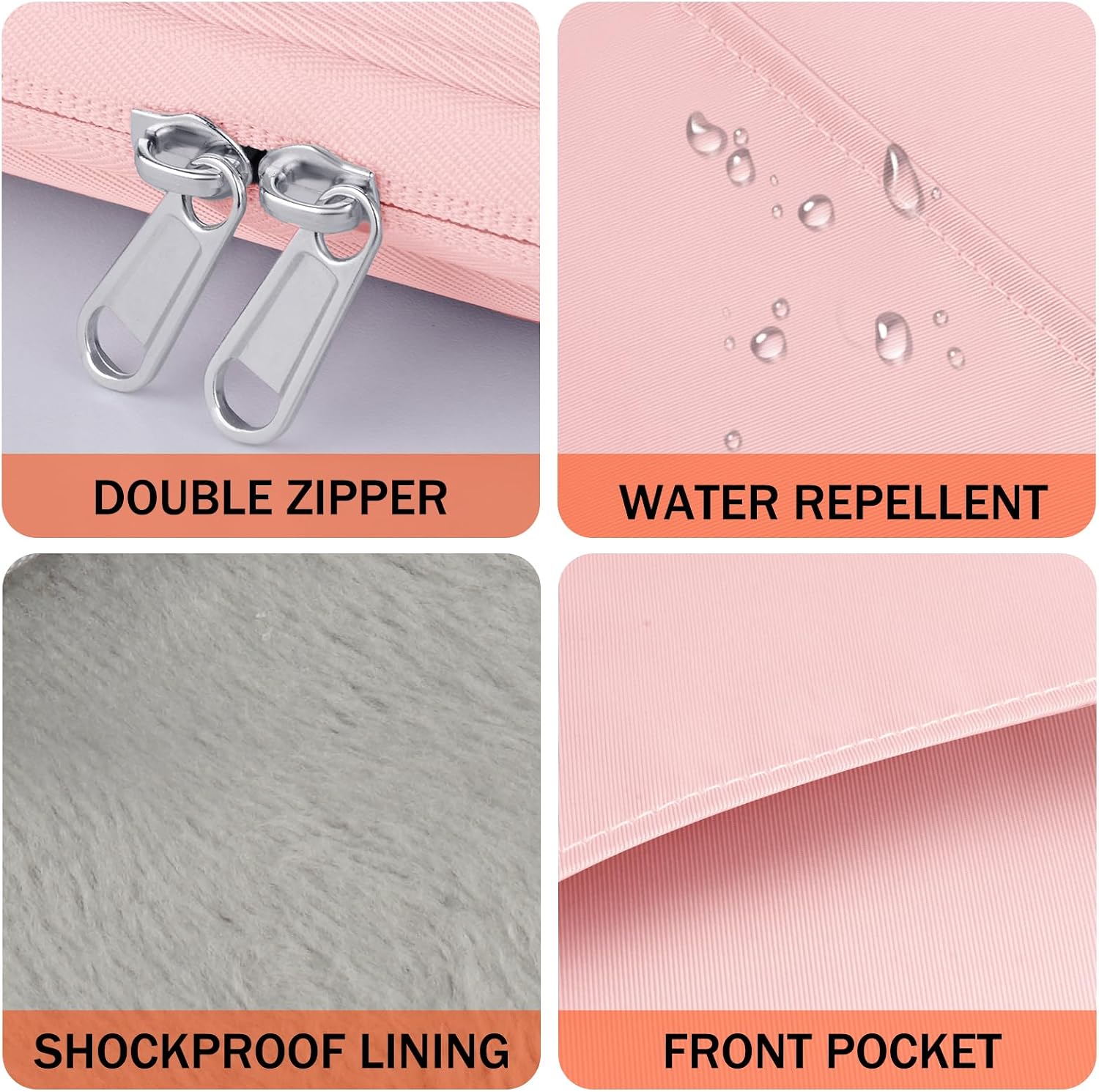 ESTUCHE UNIVERSAL HOYIXI PARA KINDLE Y EREADERS 6-6.8 PULGADAS ROSA - 5