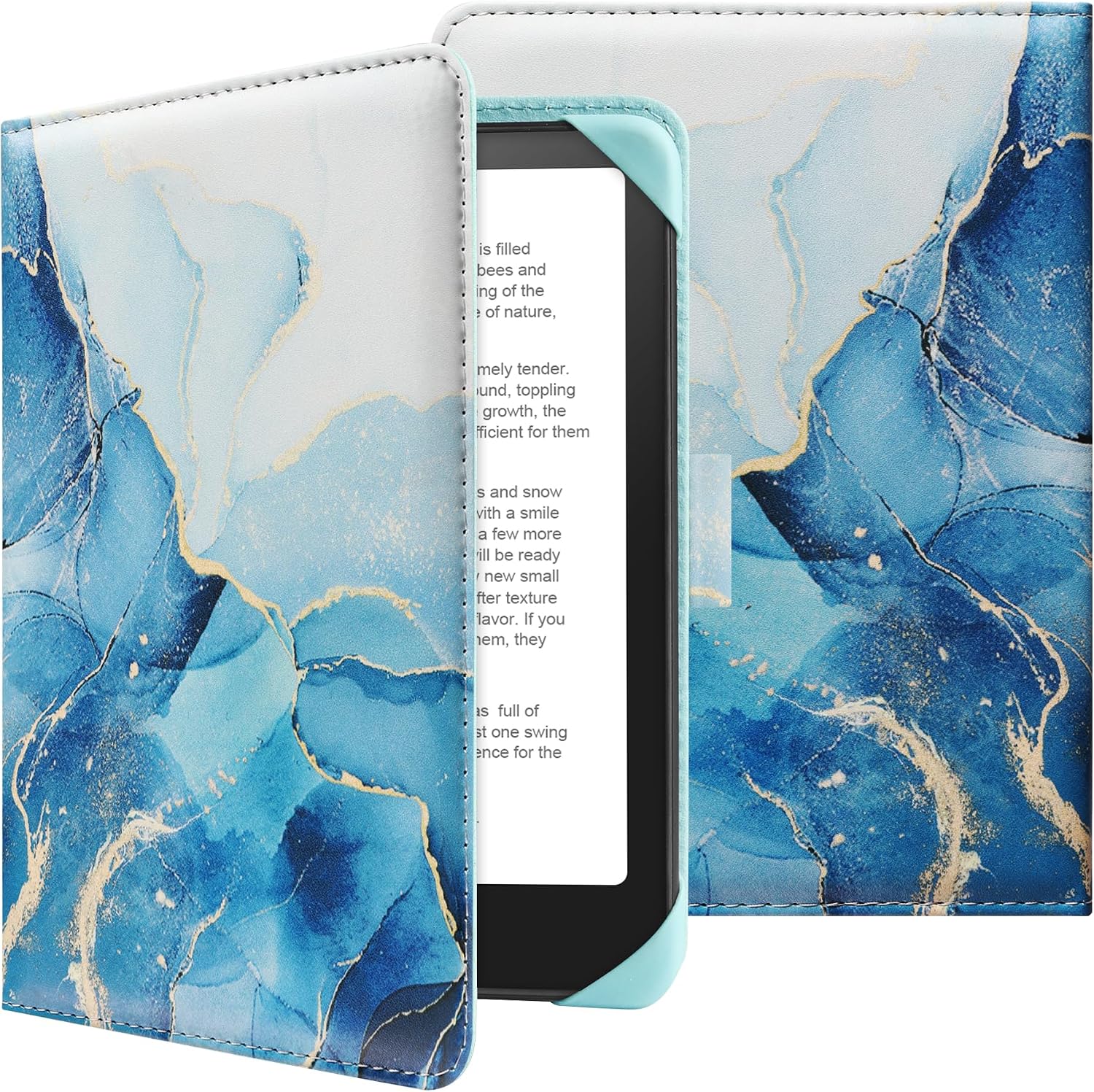 ESTUCHE UNIVERSAL PARA EREADER 6 PULGADAS HOYIXI DALI AZUL - 2