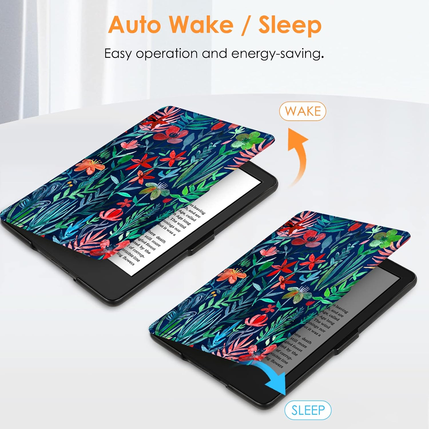 ESTUCHE FINTIE SLIMSHELL PARA KINDLE 6' 11ª GENERACIÓN 2024/2022 JUNGLE NIGHT - 3
