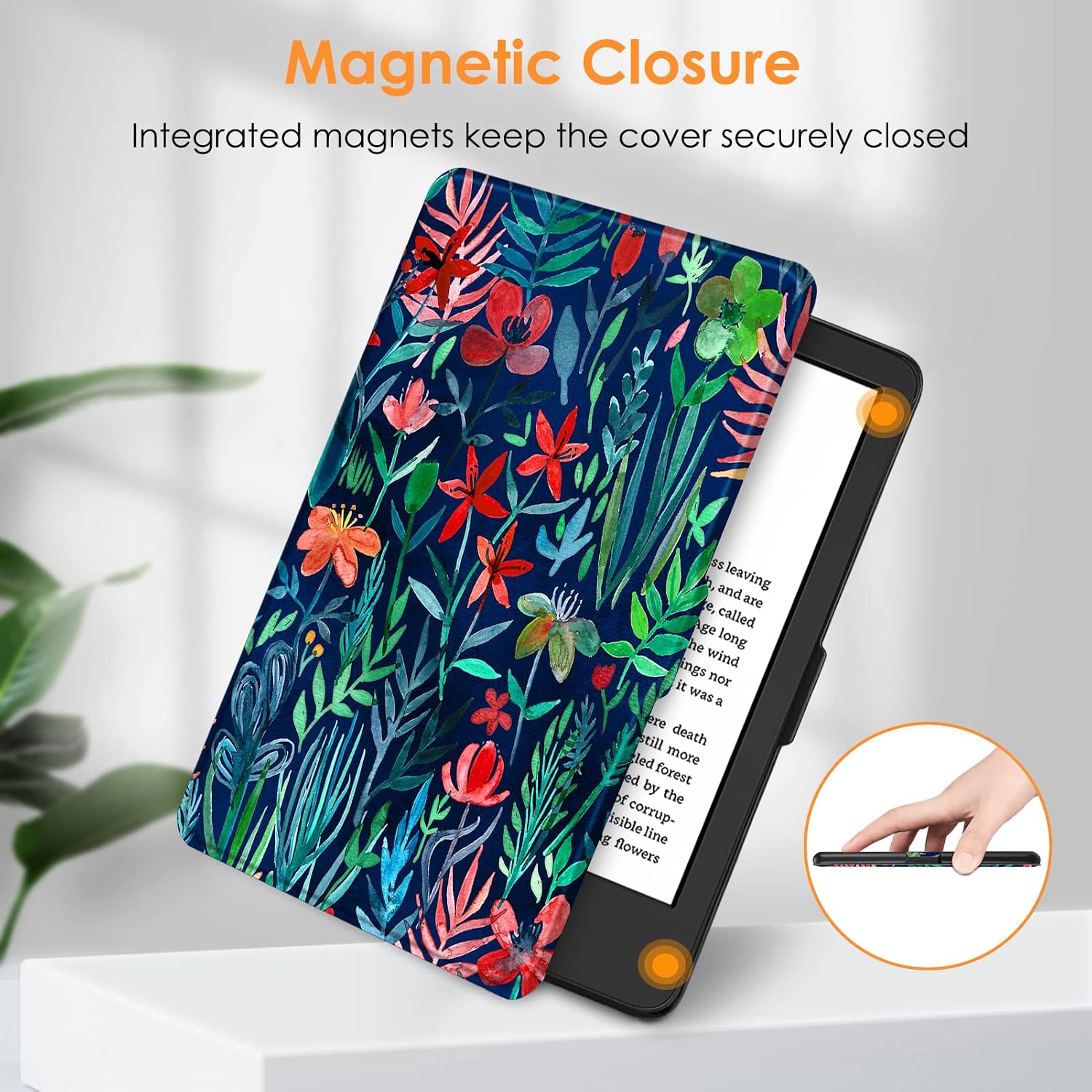ESTUCHE FINTIE SLIMSHELL PARA KINDLE 6' 11ª GENERACIÓN 2024/2022 JUNGLE NIGHT - 4