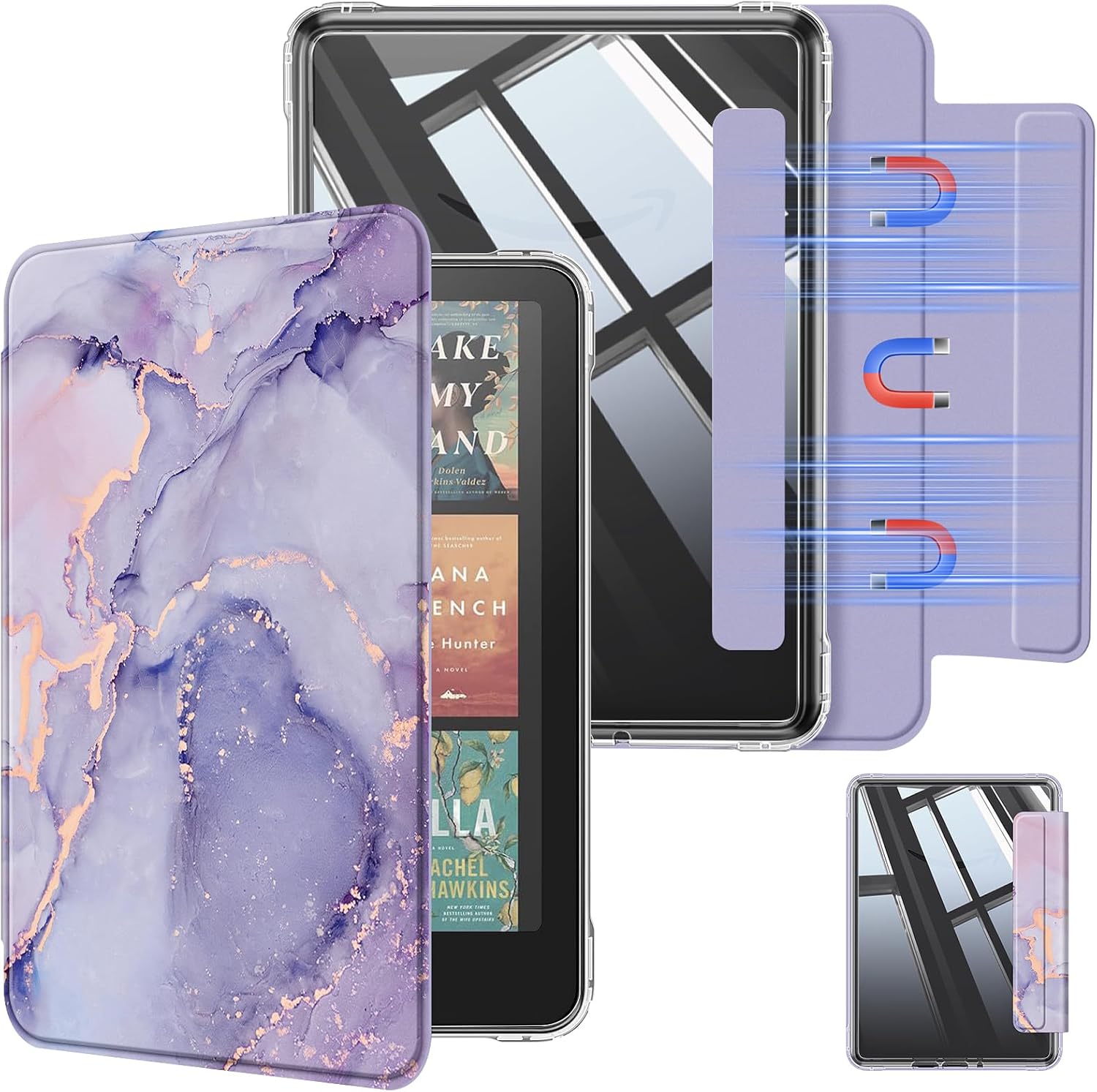 ESTUCHE FINTIE DESMONTABLE PARA KINDLE PAPERWHITE 12ª GEN 2024 Y KINDLE COLORSOFT - 1