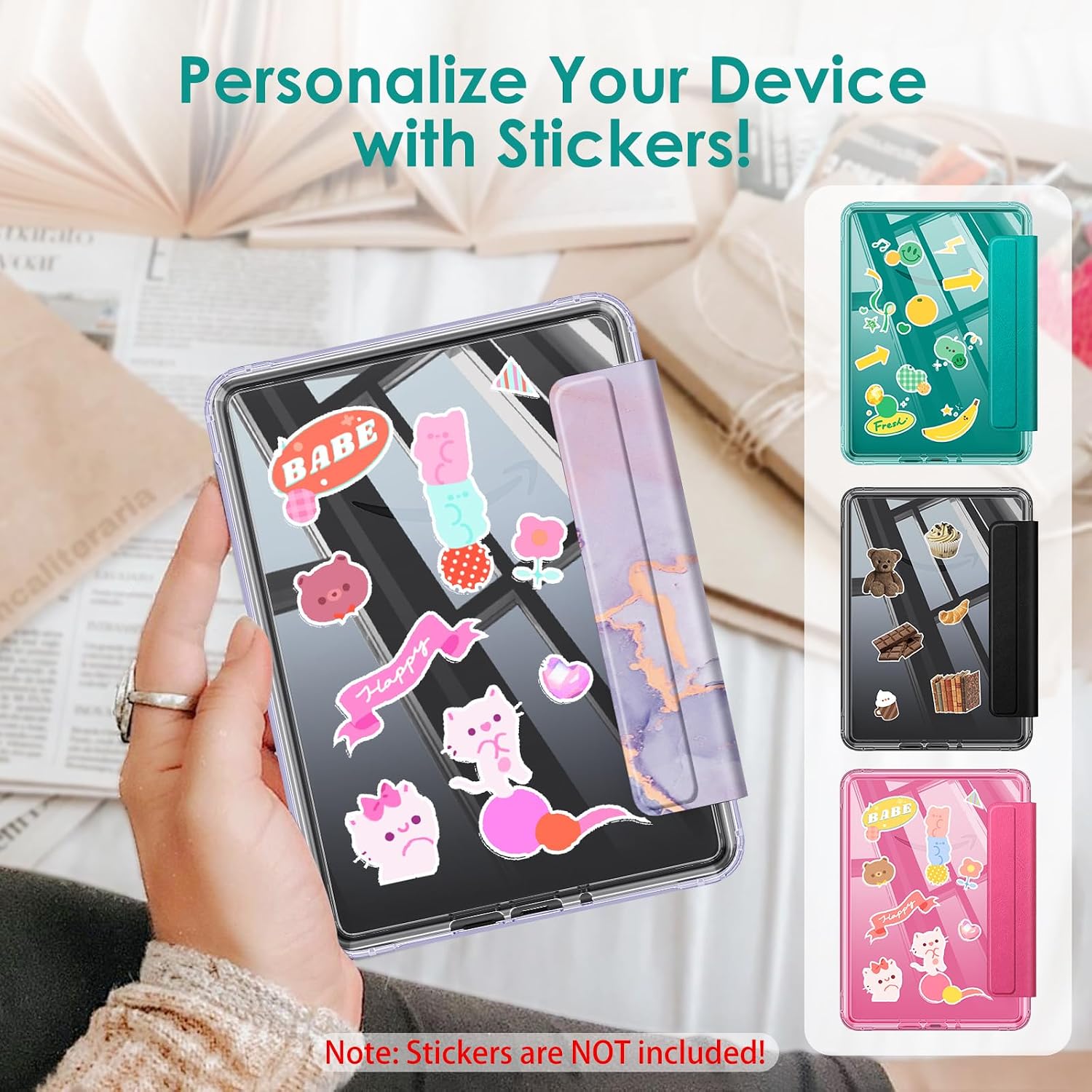 ESTUCHE FINTIE DESMONTABLE PARA KINDLE PAPERWHITE 12ª GEN 2024 Y KINDLE COLORSOFT - 5