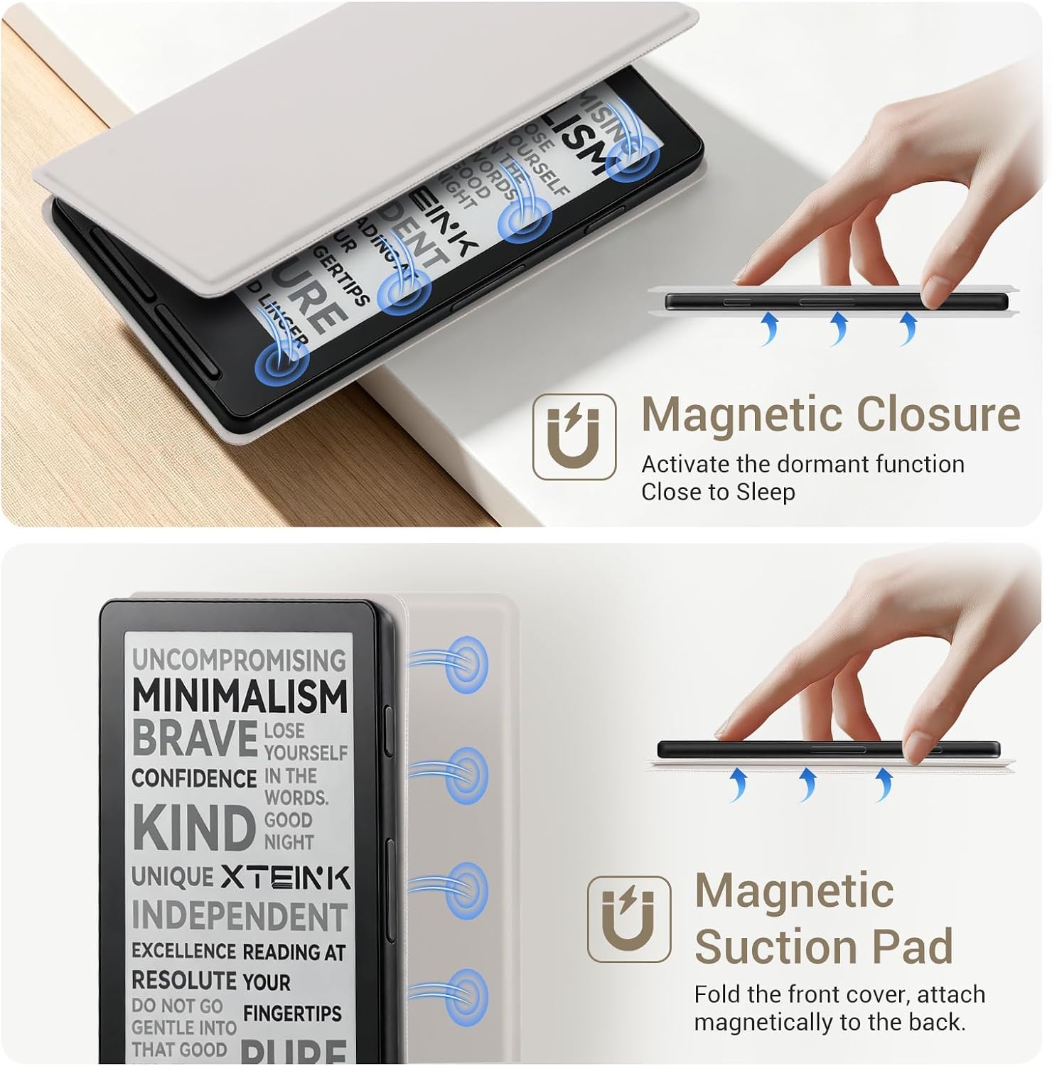 ESTUCHE COBAK MAGNETIC PARA XTEINK X4 GRIS - 5