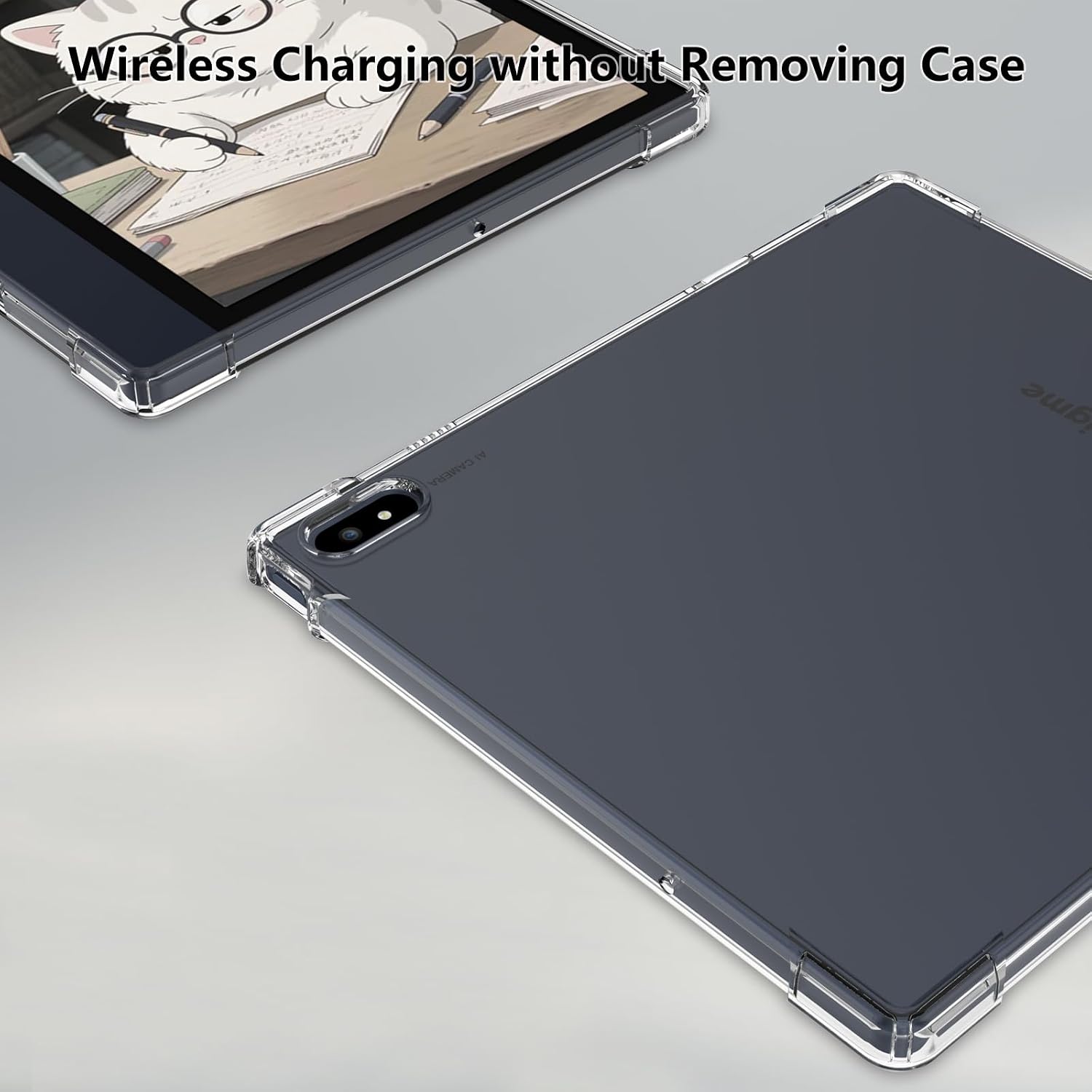 ESTUCHE AIRCAWIN PARA BIGME B7 PRO 7 PULGADAS TRANSPARENTE - 4