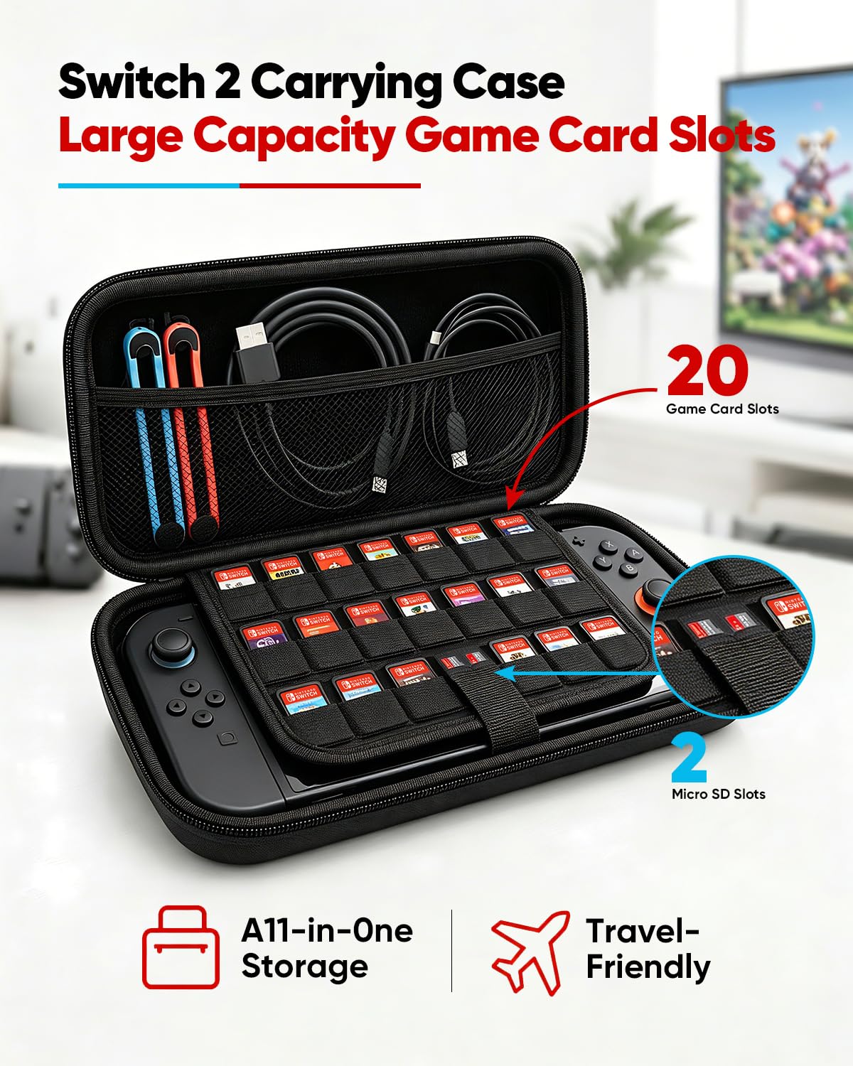 KIT DE ACCESORIOS PRO CONTROLLER PARA NINTENDO SWITCH 2 BINBOK VR 17 EN 1 - 3