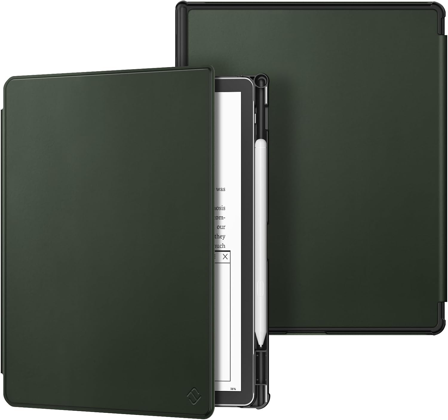 ESTUCHE FINTIE SLIM PARA KINDLE SCRIBE 11' 3RA GEN 2025 VERDE ACEITUNA - 1
