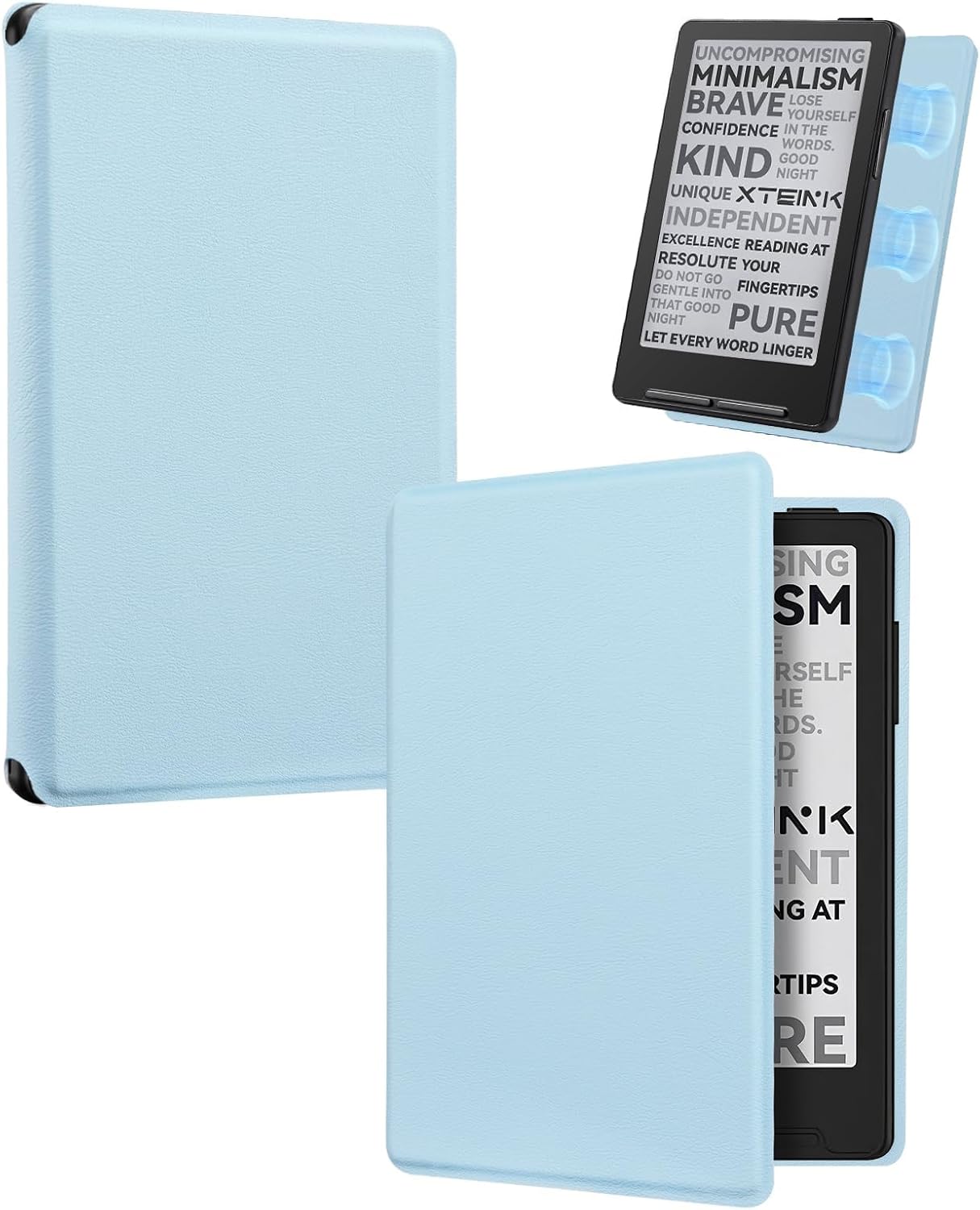ESTUCHE COBAK MAGNETIC PARA LECTOR EBOOK XTEINK X3 3.7' AZUL CIELO - 1
