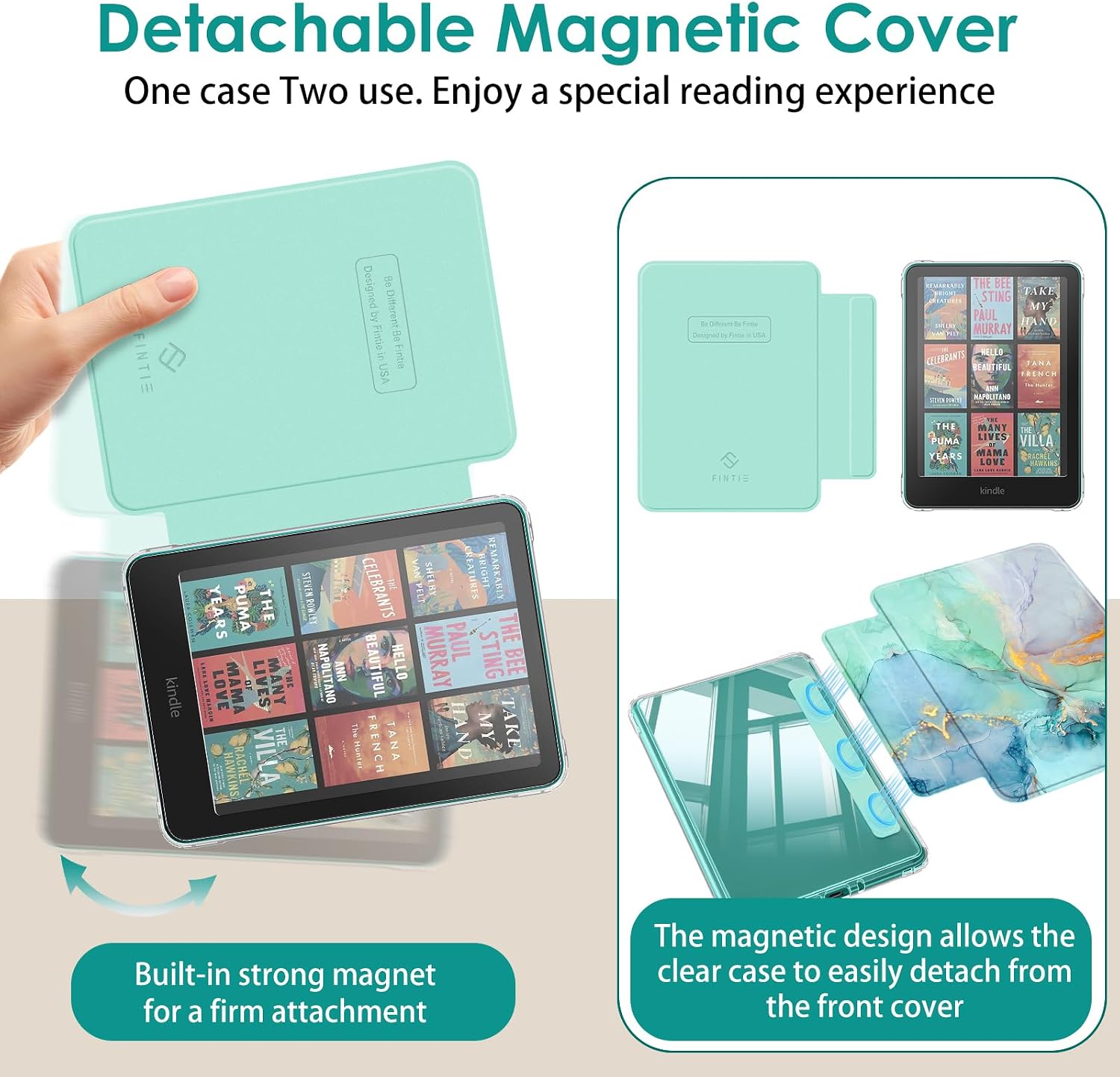 ESTUCHE DESMONTABLE PARA KINDLE PAPERWHITE 12ª GEN 2024 FINTIE - 3