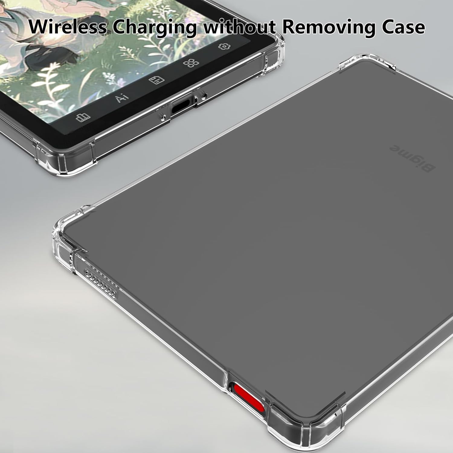 ESTUCHE AIRCAWIN PARA BIGME B6 COLOR Y B6 B/W 6 PULGADAS TRANSPARENTE - 4