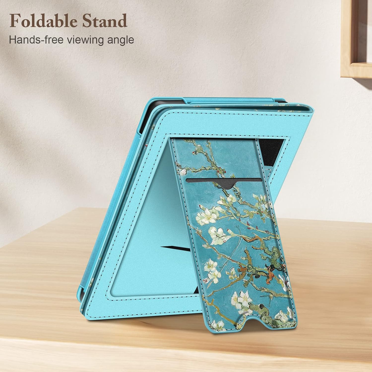 ESTUCHE FINTIE STAND CASE PARA KOBO CLARA 6' BLOSSOM - 3