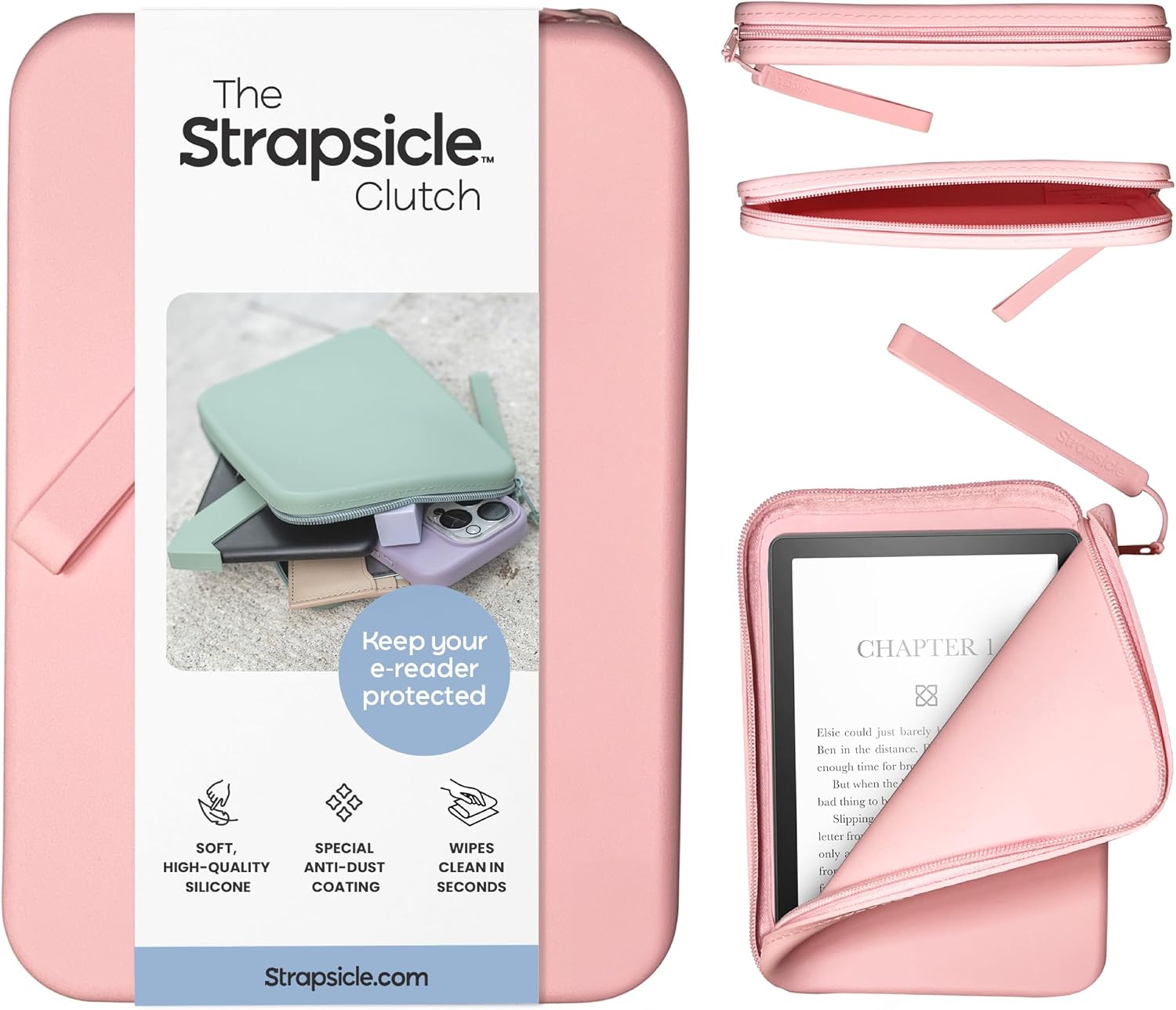 FUNDA DE SILICONA STRAPSICLE CANDY CRUSH PARA E-READER - 3