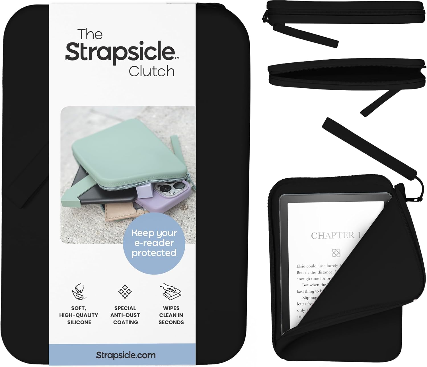 FUNDA DE SILICONA STRAPSICLE CANDY CRUSH PARA E-READER - 4
