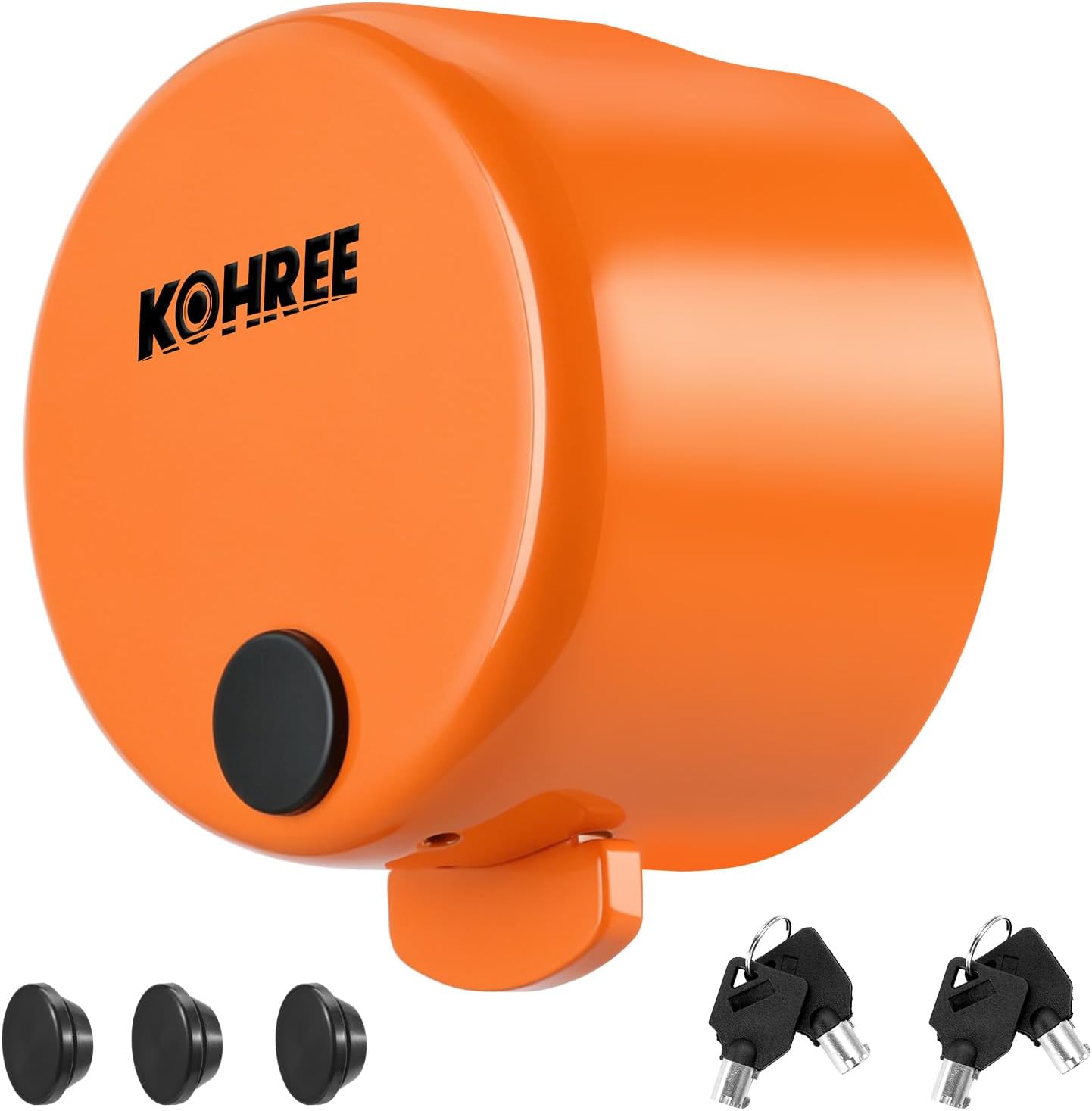 CANDADO PARA ENGANCHE DE REMOLQUE KOHREE 2-5/16' Y 2' ANTIRROBO - 1