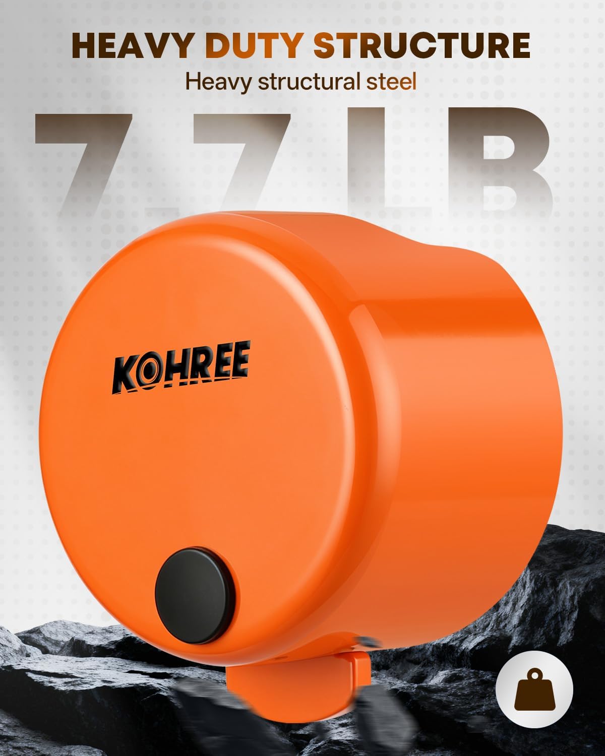 CANDADO PARA ENGANCHE DE REMOLQUE KOHREE 2-5/16' Y 2' ANTIRROBO - 4