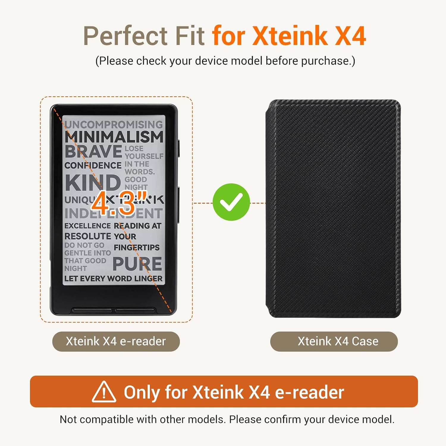 ESTUCHE COBAK MAGNETIC PARA XTEINK X4 NEGRO CLARO - 2