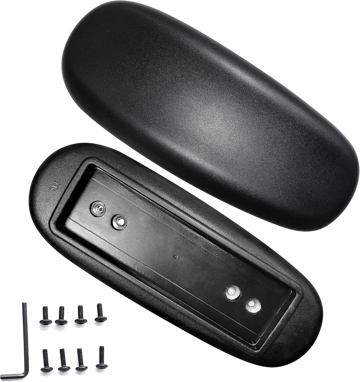 REPUESTO DE REPOSABRAZOS PARA SILLA DE OFICINA MYSIT UNIVERSAL 4' O 5.5' DE DISTANCIA ENTRE ORIFICIOS - 1